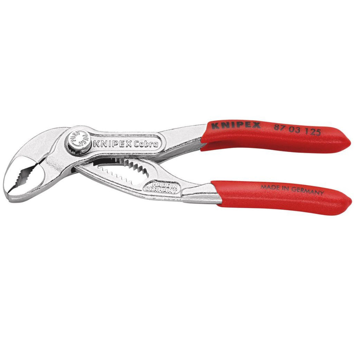 Knipex 87 03 125 Cobra High-Tech Water Pump Pliers, 125mm 06080