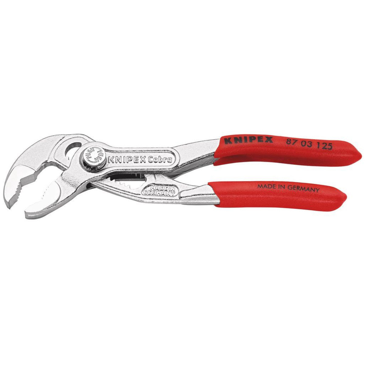 Knipex 87 03 125 Cobra High-Tech Water Pump Pliers, 125mm 06080