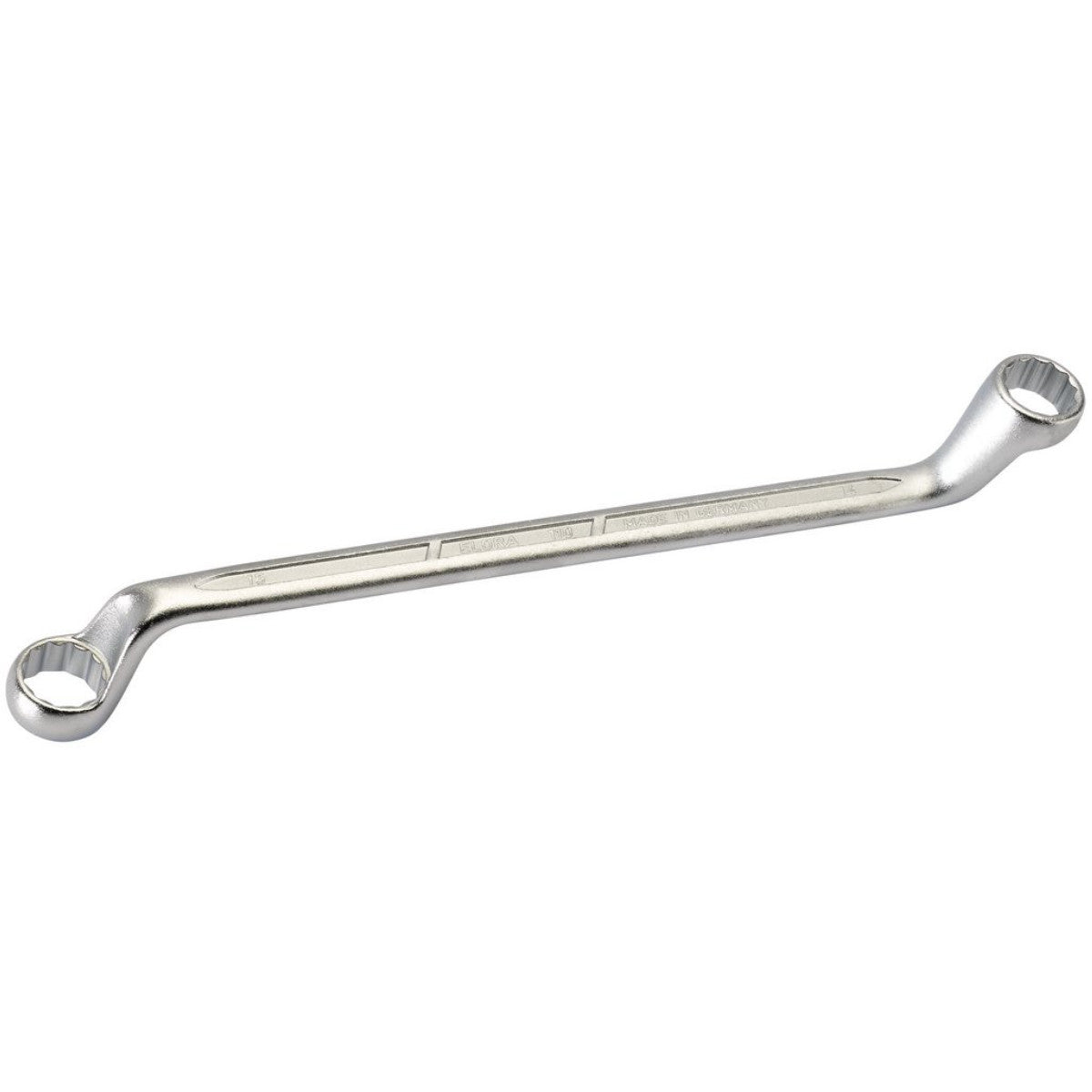 Elora Deep Crank Metric Ring Spanner, 14 x 15mm 06177