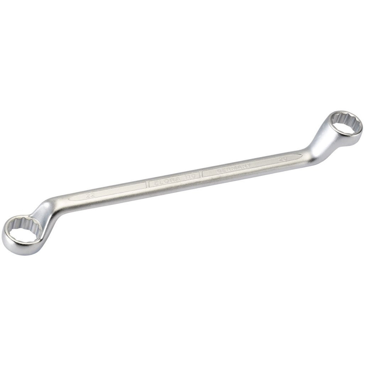 Elora Deep Crank Metric Ring Spanner, 20 x 22mm 06242