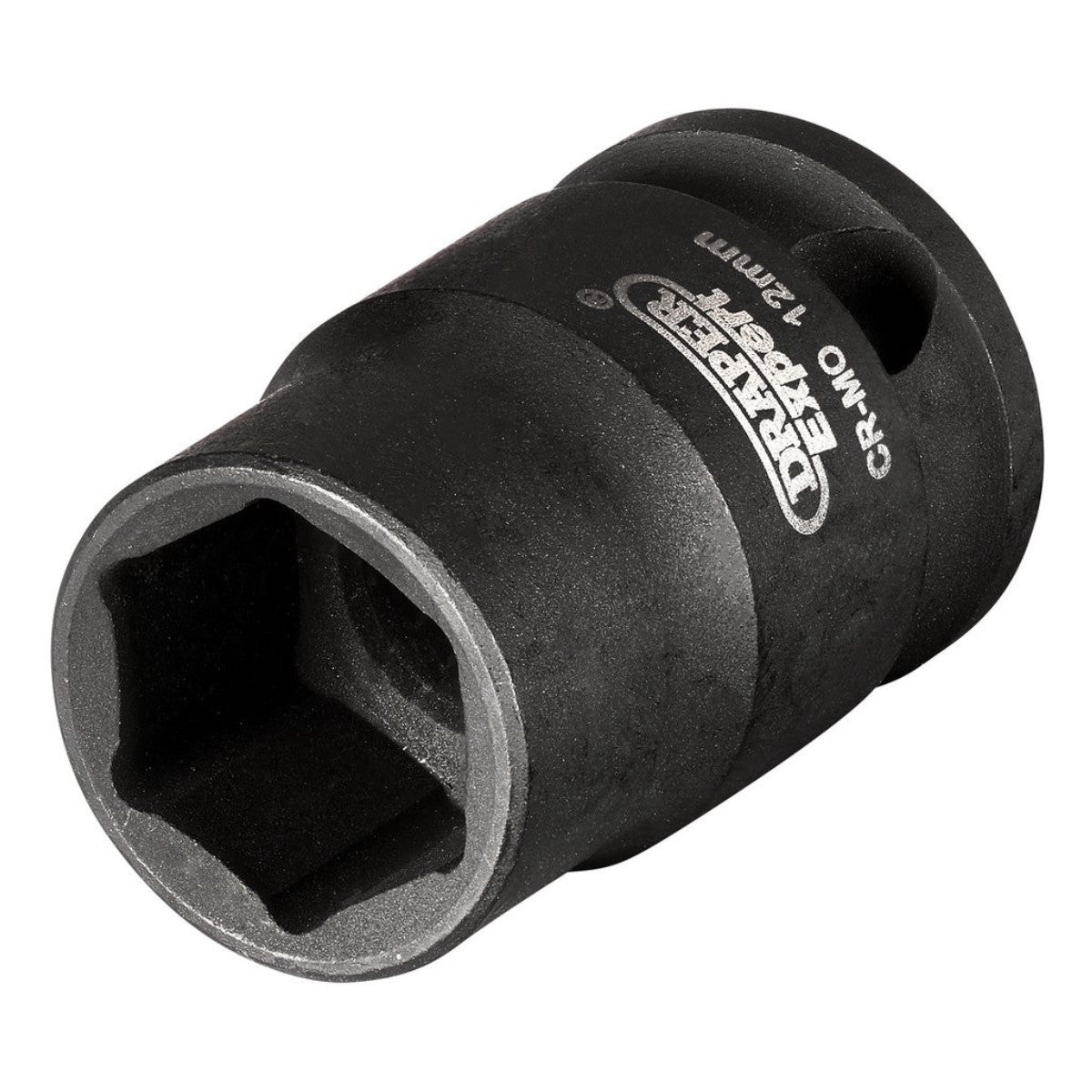 Draper Expert HI-TORQ 6 Point Impact Socket, 3/8" Sq. Dr., 12mm 06871