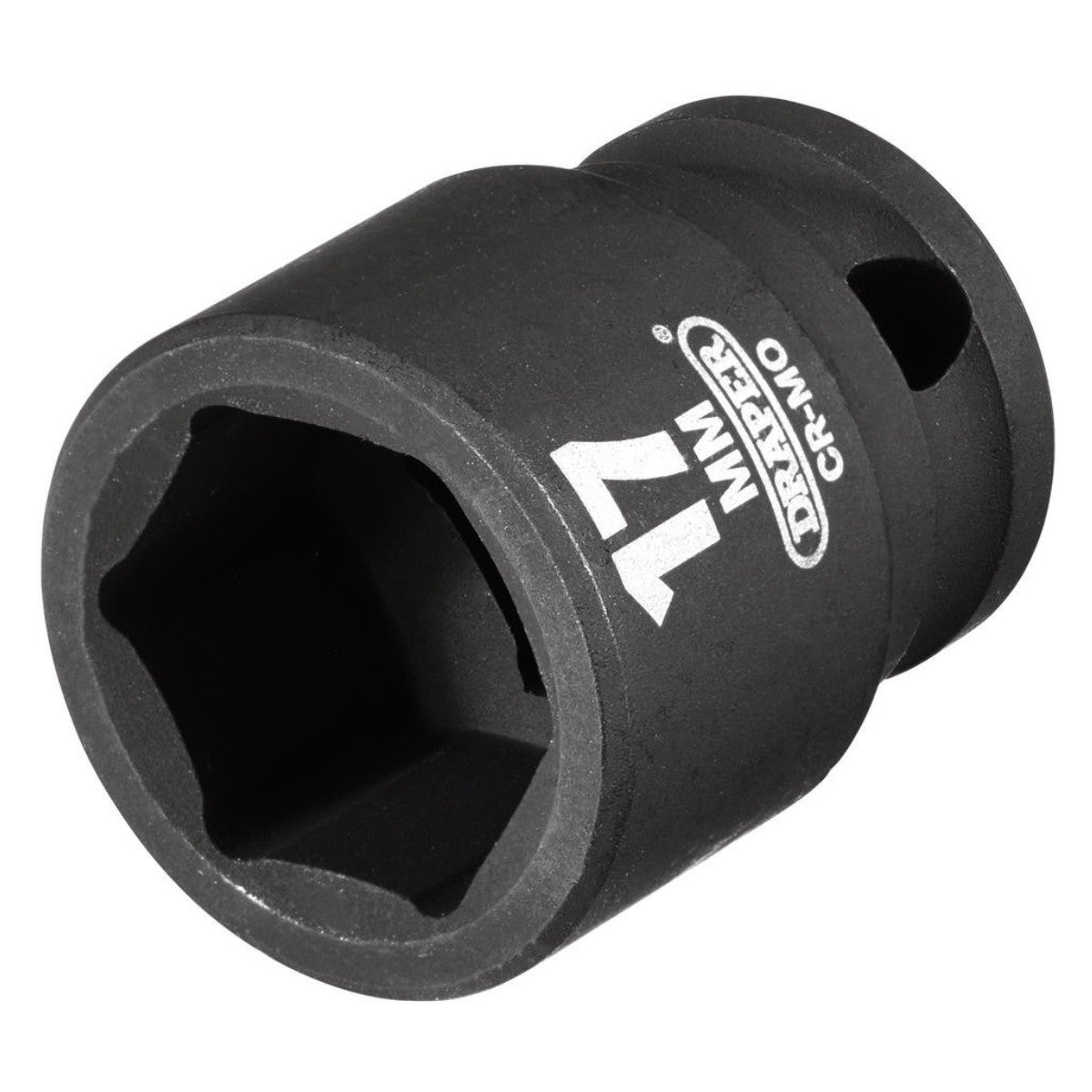 Draper HI-TORQ 6 Point Impact Socket, 3/8" Sq. Dr., 17mm 06877