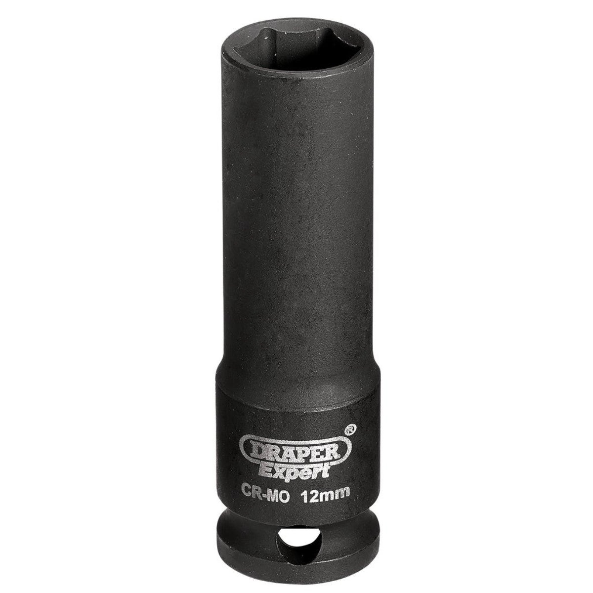 Draper HI-TORQ 6 Point Deep Impact Socket, 3/8" Sq. Dr., 12mm 06885