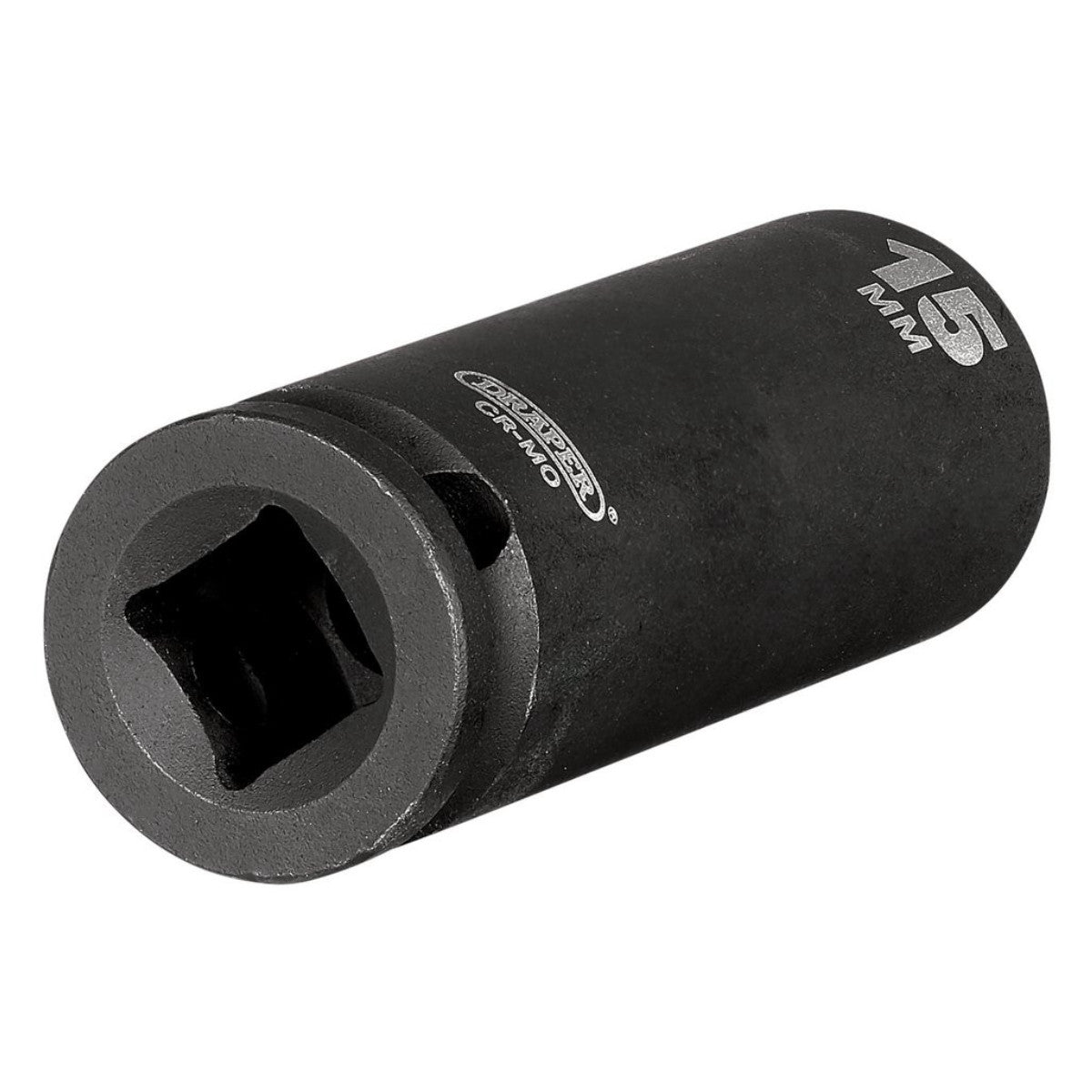 Draper HI-TORQ 6 Point Deep Impact Socket, 3/8" Sq. Dr., 15mm 06888