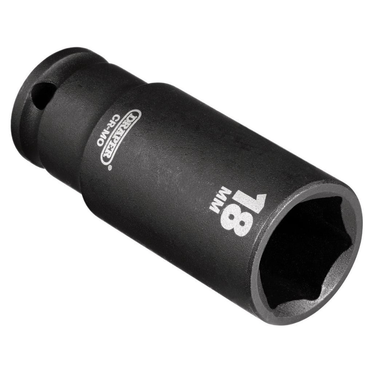 Draper HI-TORQ 6 Point Deep Impact Socket, 3/8" Sq. Dr., 18mm 06891