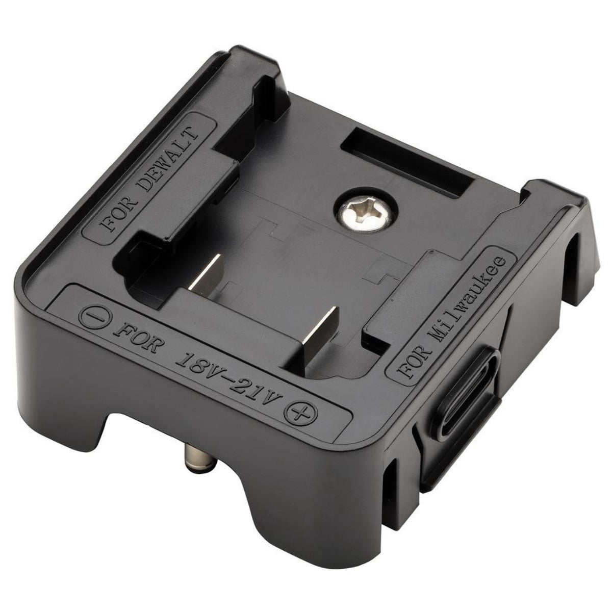 Draper Expert 24W AC/DC Hybrid Work Light Power Tool Battery Adaptor Compatible with Dewalt and Milwaukee for Stock No. 04673 07069