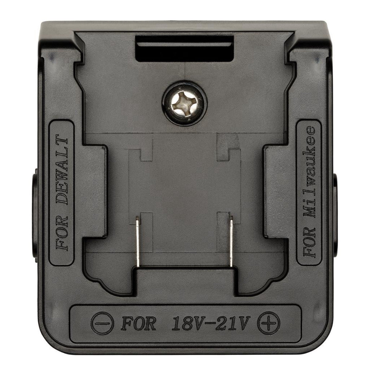 Draper Expert 24W AC/DC Hybrid Work Light Power Tool Battery Adaptor Compatible with Dewalt and Milwaukee for Stock No. 04673 07069