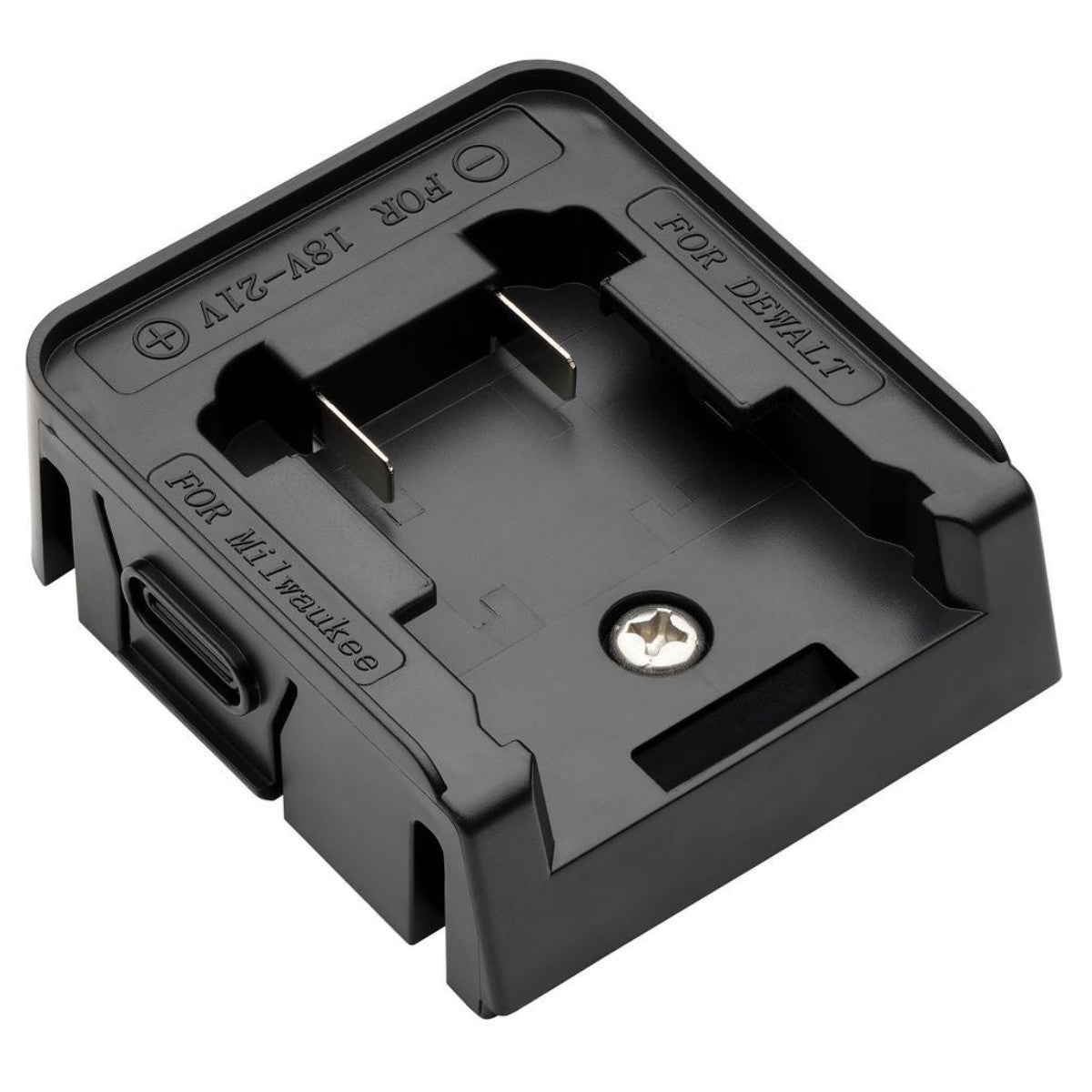 Draper Expert 24W AC/DC Hybrid Work Light Power Tool Battery Adaptor Compatible with Dewalt and Milwaukee for Stock No. 04673 07069