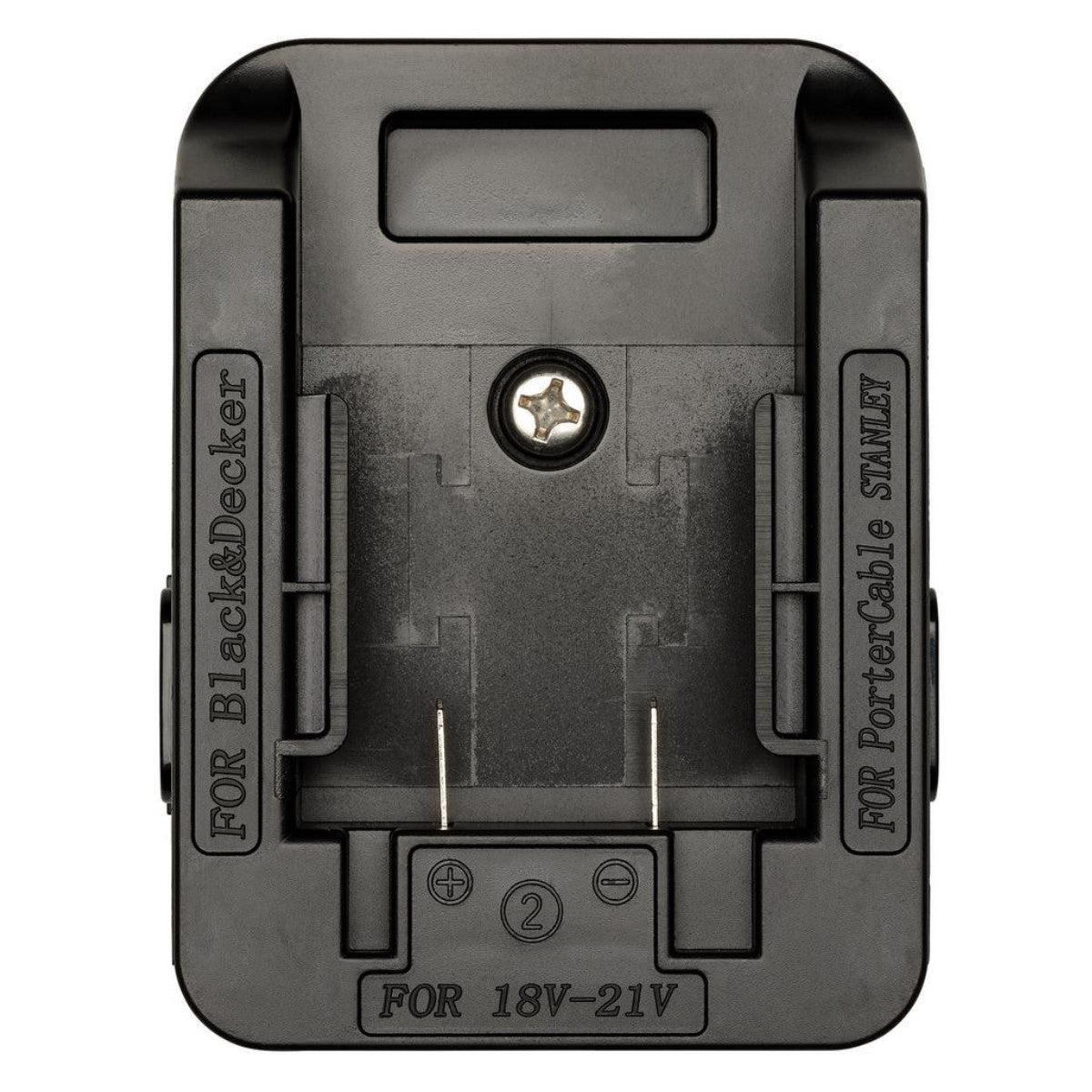 Draper Expert 24W AC/DC Hybrid Work Light Power Tool Battery Adaptor Compatible with BLACK+DECKER, PORTER-CABLE and STANLEY for Stock No. 04673 07072