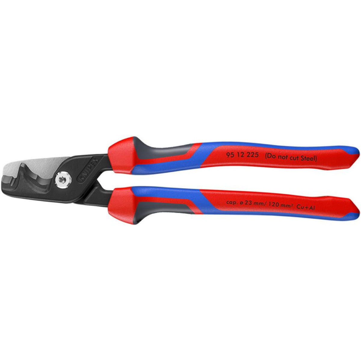Knipex 95 12 225 StepCut XL Cable shears with Step Cut, 200mm 07107