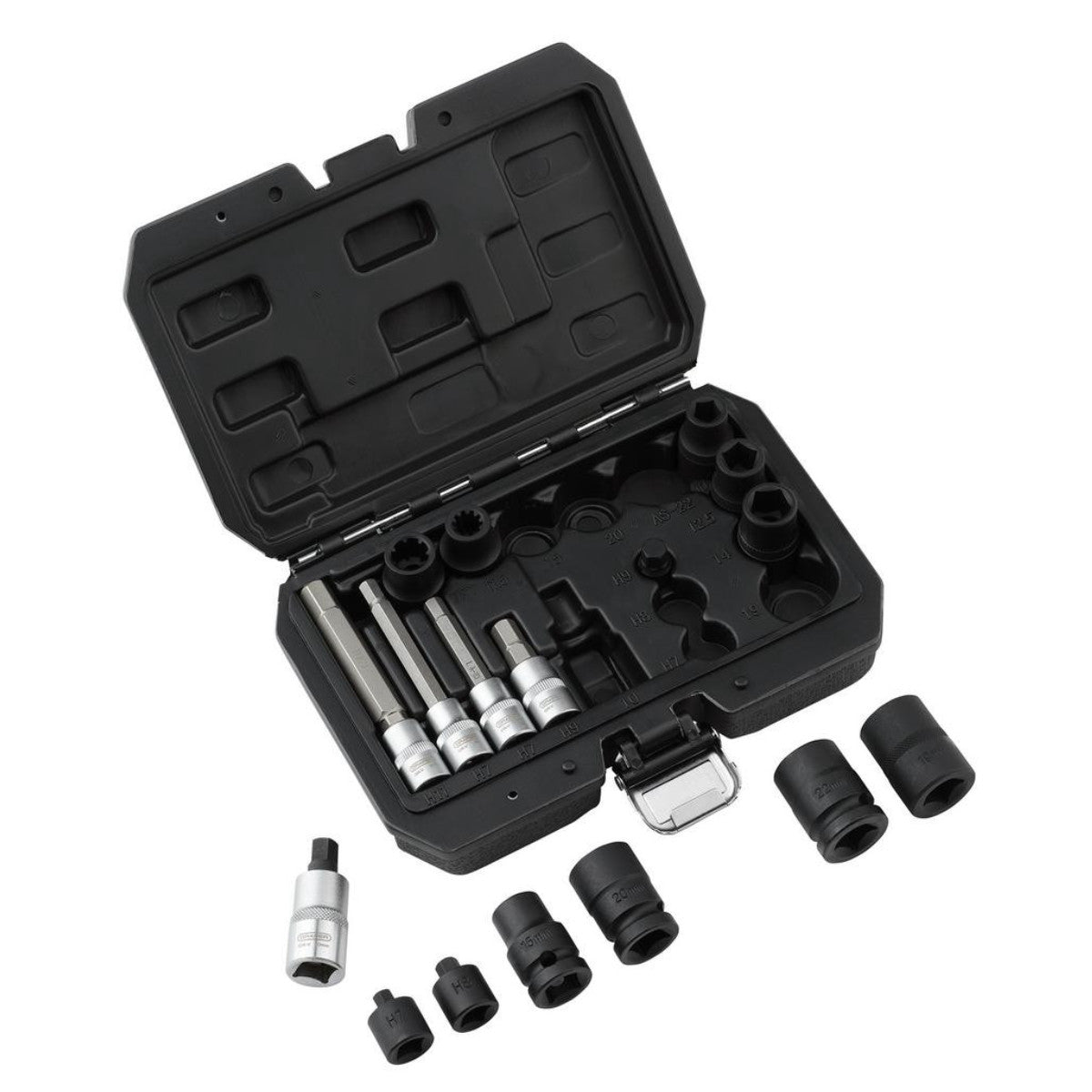 Draper Brake Caliper Socket and Bit Set (17 Piece) 07114