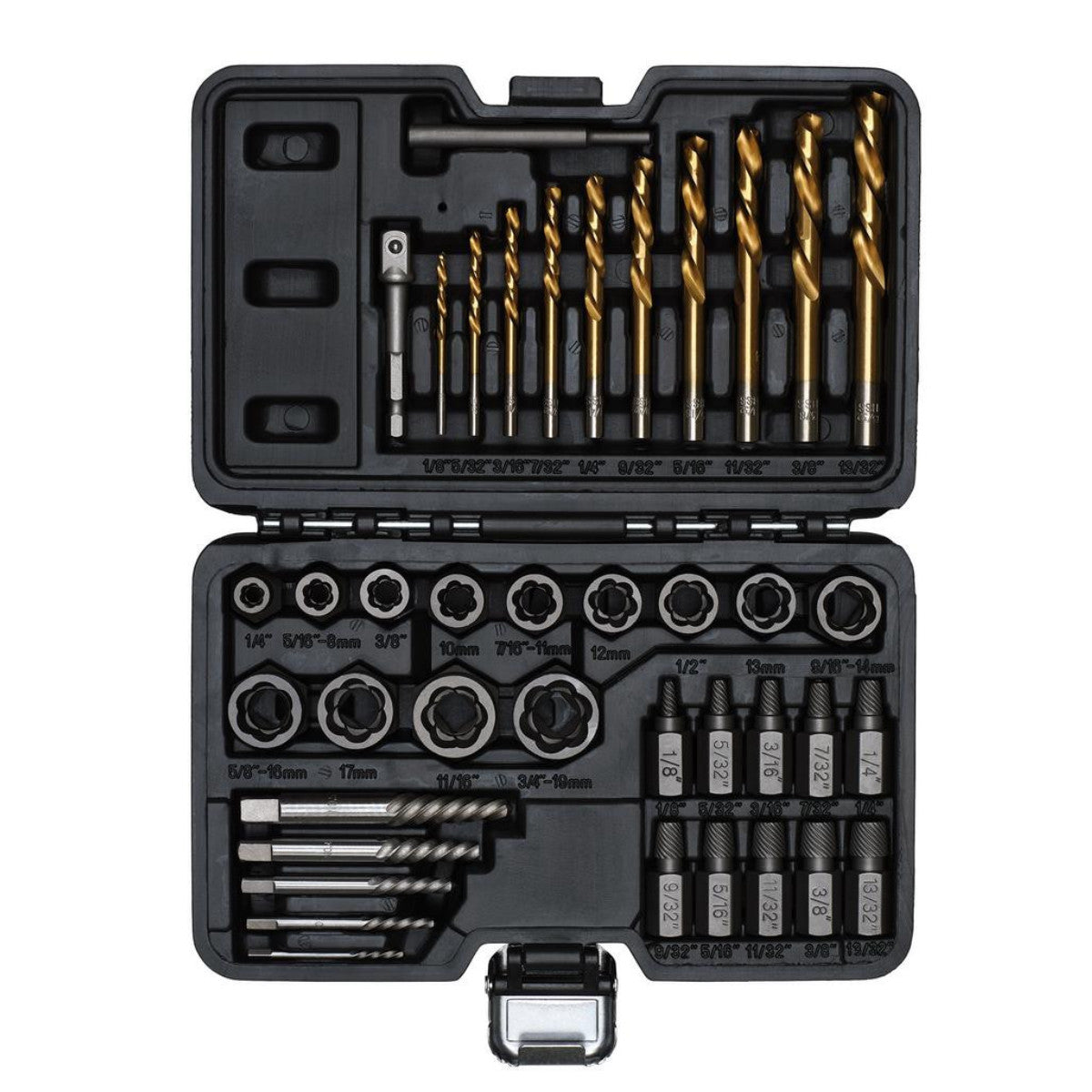 Draper Bolt Nut Stud Screw Extractor Set (40 Piece) 07120