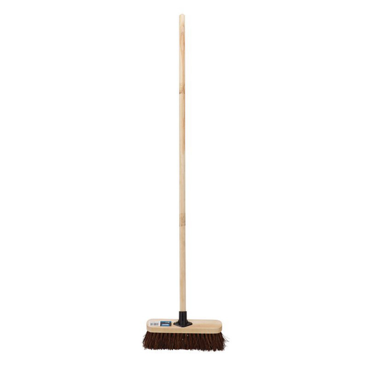 Draper Stiff Bassine Broom Head with Plastic Bracket and Handle, 300mm 07869