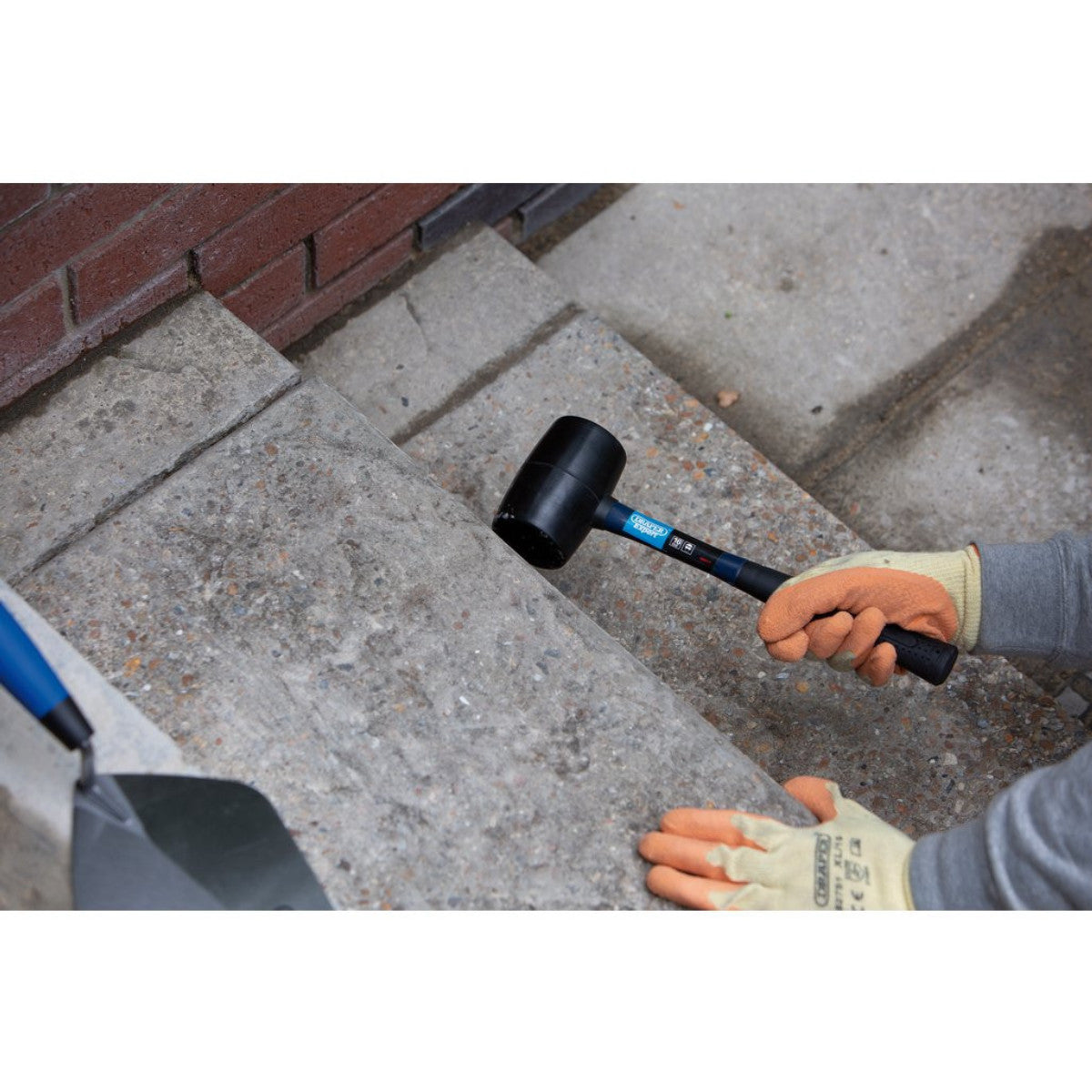 Draper Expert Rubber Mallet with Fibreglass Shaft, 450g/16oz 08017