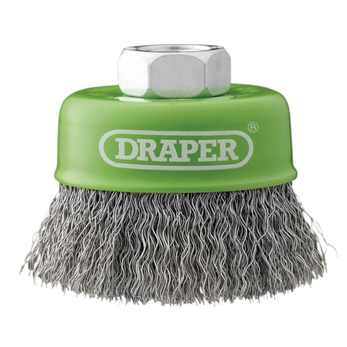 Draper Stainless-Steel Crimped Wire Cup Brush, 65mm, M14 08051