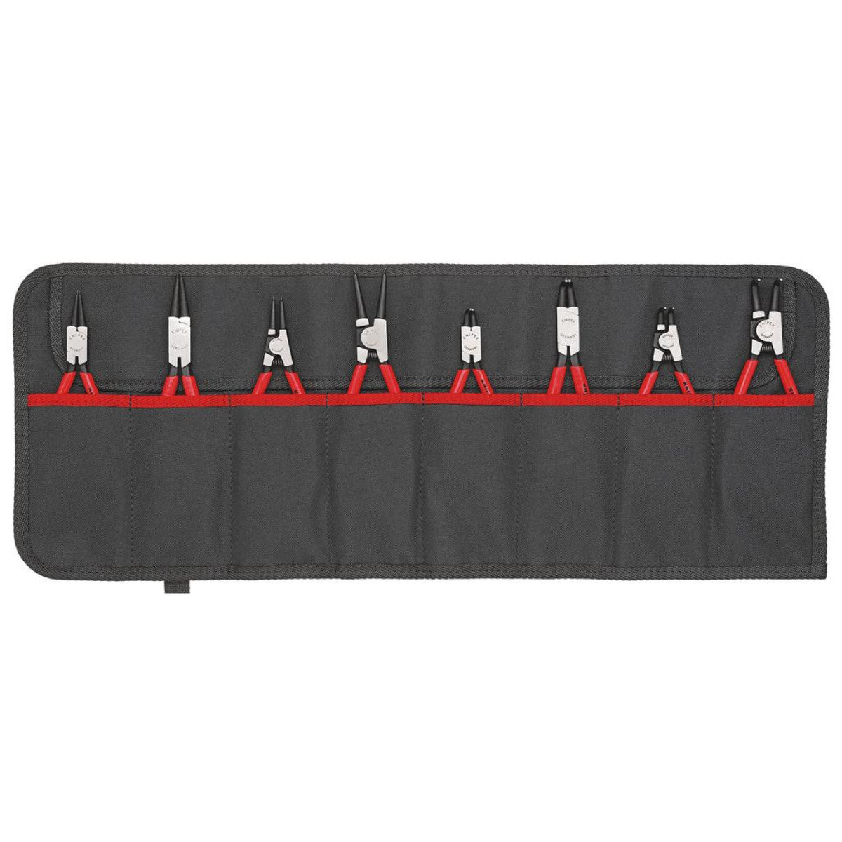 Knipex 00 19 58 V01 Set of Circlip Pliers, 8 Parts 08460