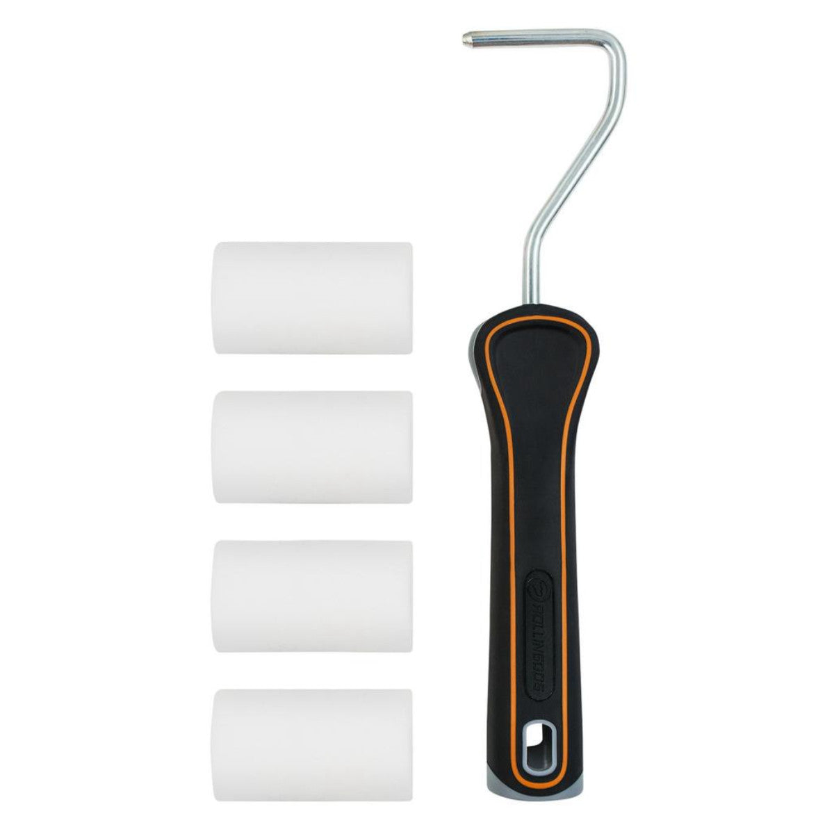 Rollingdog SUPER-EDGE Mini High-Density Paint Roller Set, 2"/50mm (5 Piece) 08591