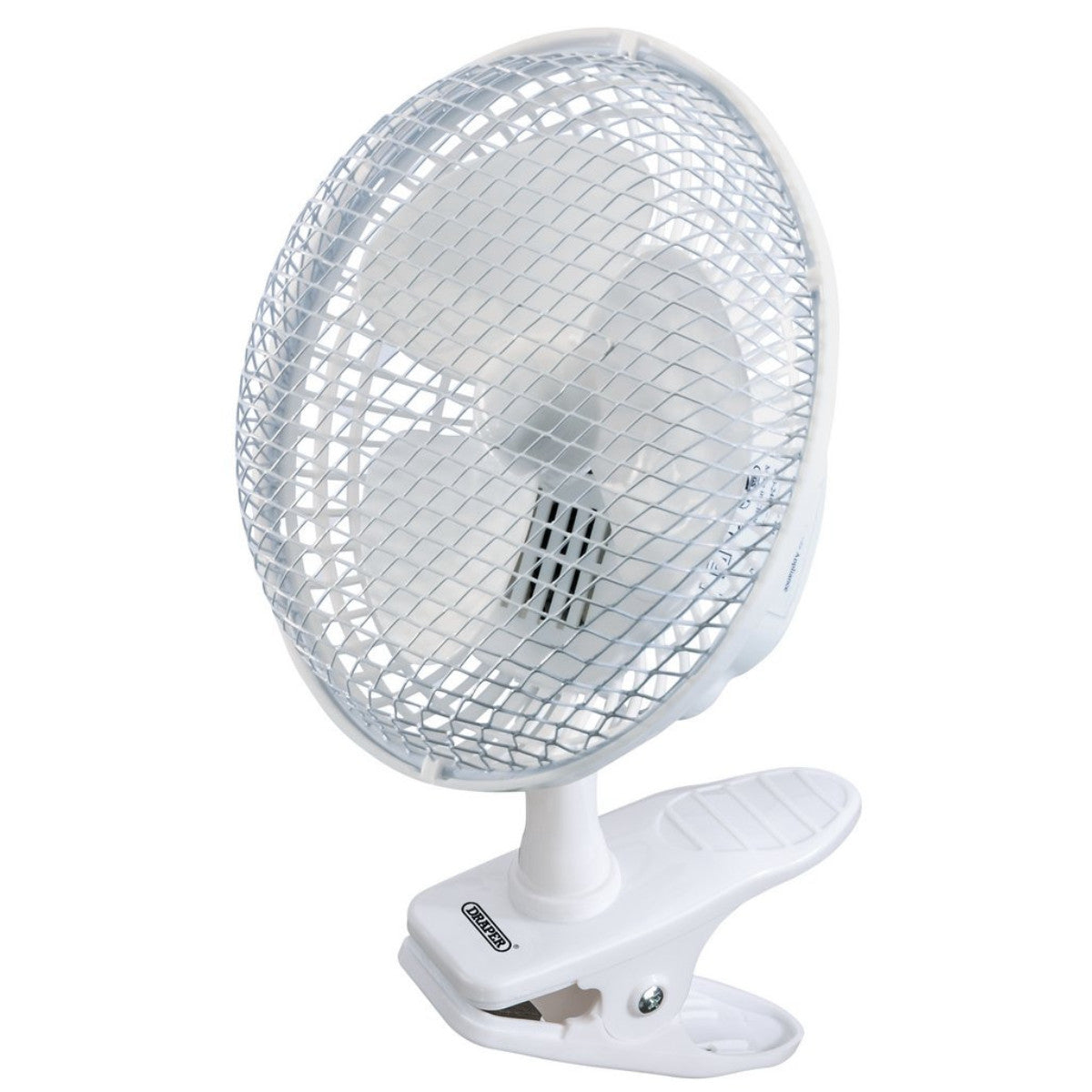 Draper 230V Clip-On Desk Fan, 6"/150mm, 15W 08710