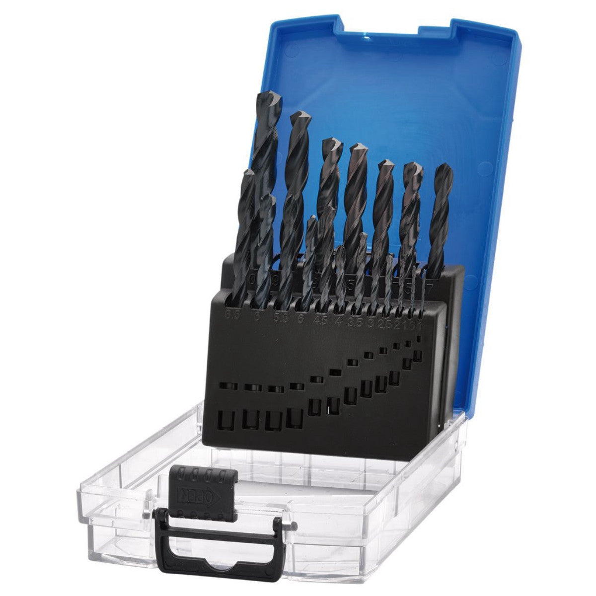 Draper Black HSS Drill Bit Set (19 Piece) 08850
