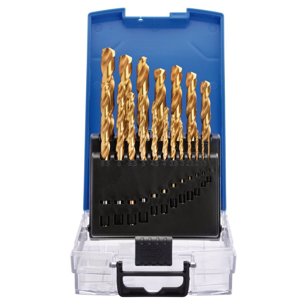 Draper HSS Titanium Nitride Coated Drill Bit Set (19 Piece) 08885
