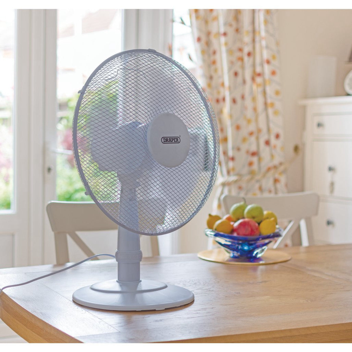 Draper 230V Desk Fan, 16"/400mm, 45W 09111