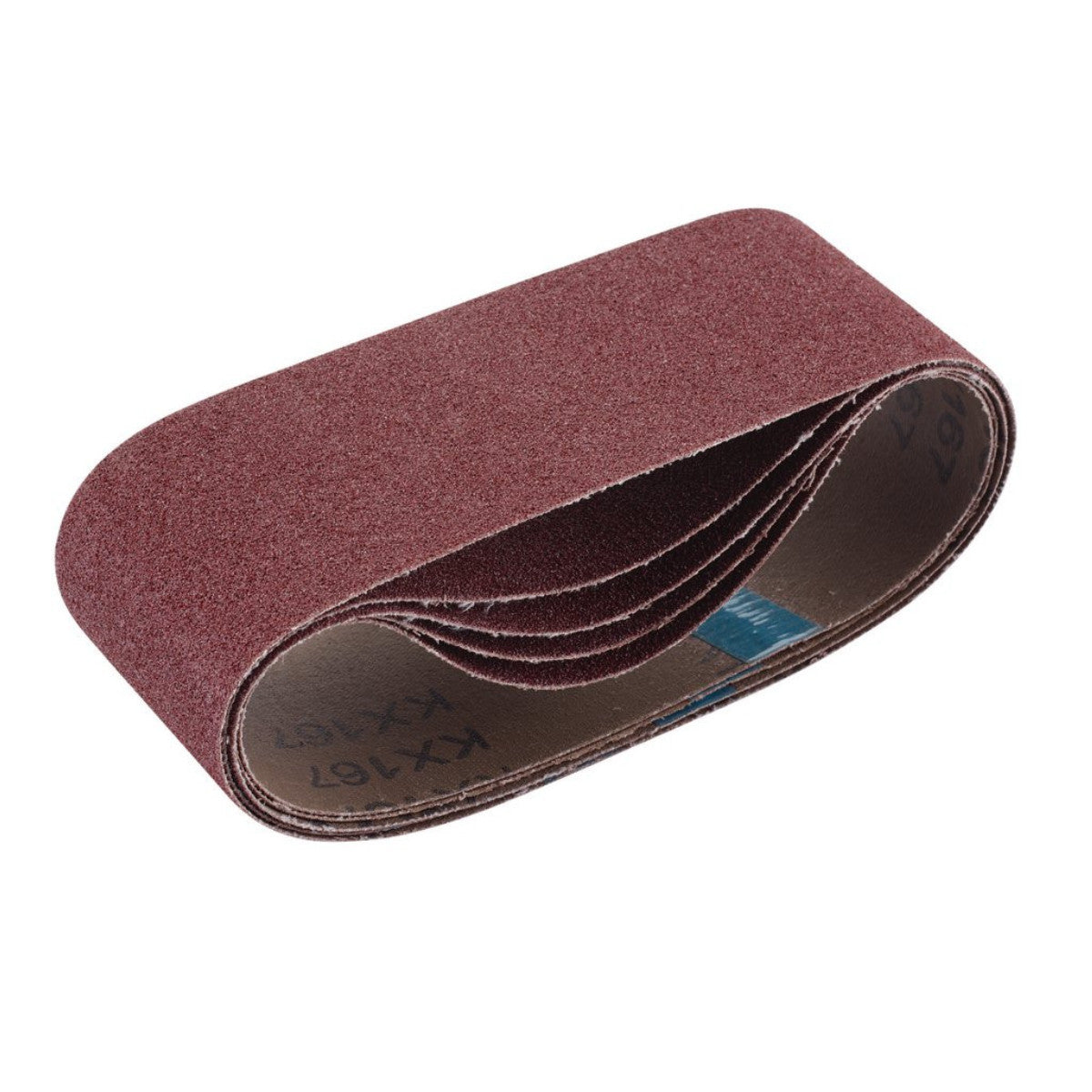 Draper Cloth Sanding Belt, 75 x 457mm, 80 Grit (Pack of 5) 09234
