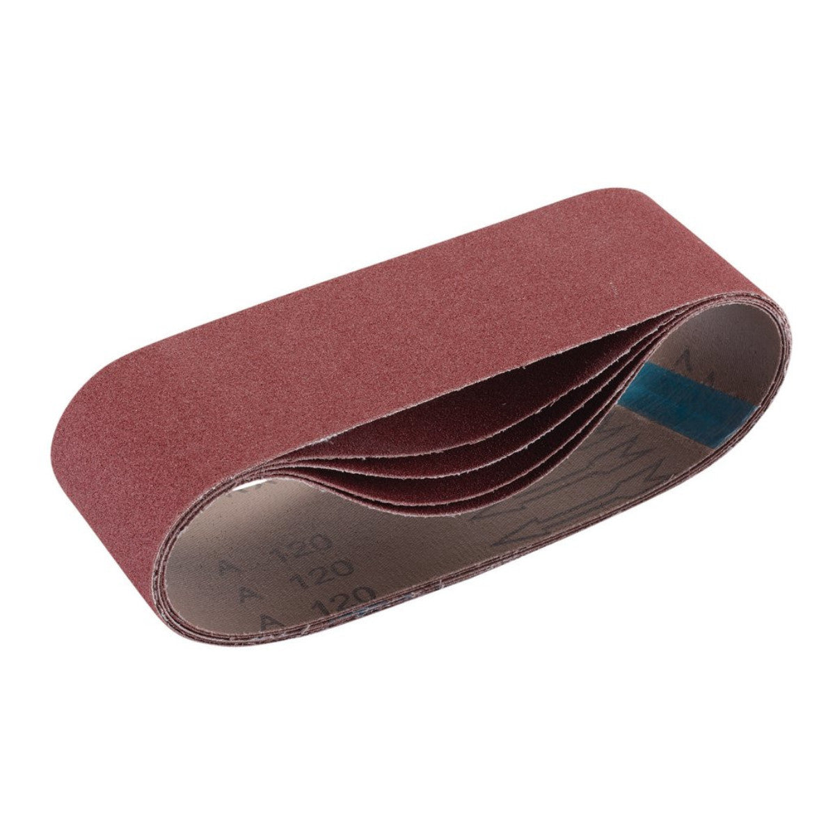 Draper Cloth Sanding Belt, 75 x 533mm, 120 Grit (Pack of 5) 09241