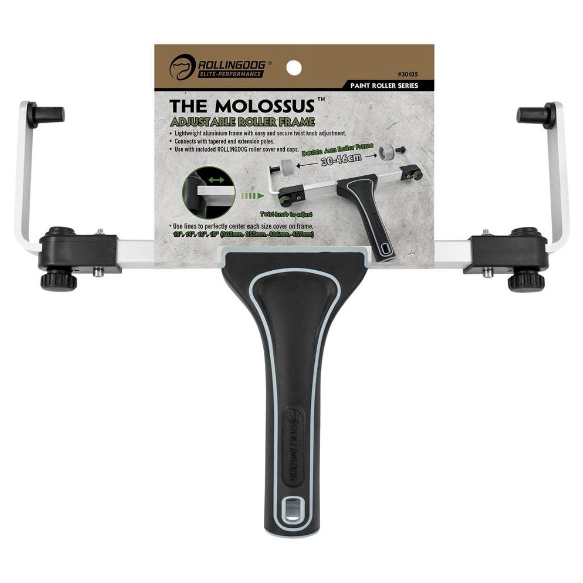 Rollingdog THE MOLOSSUS Adjustable Roller Frame, 12-18" 09677