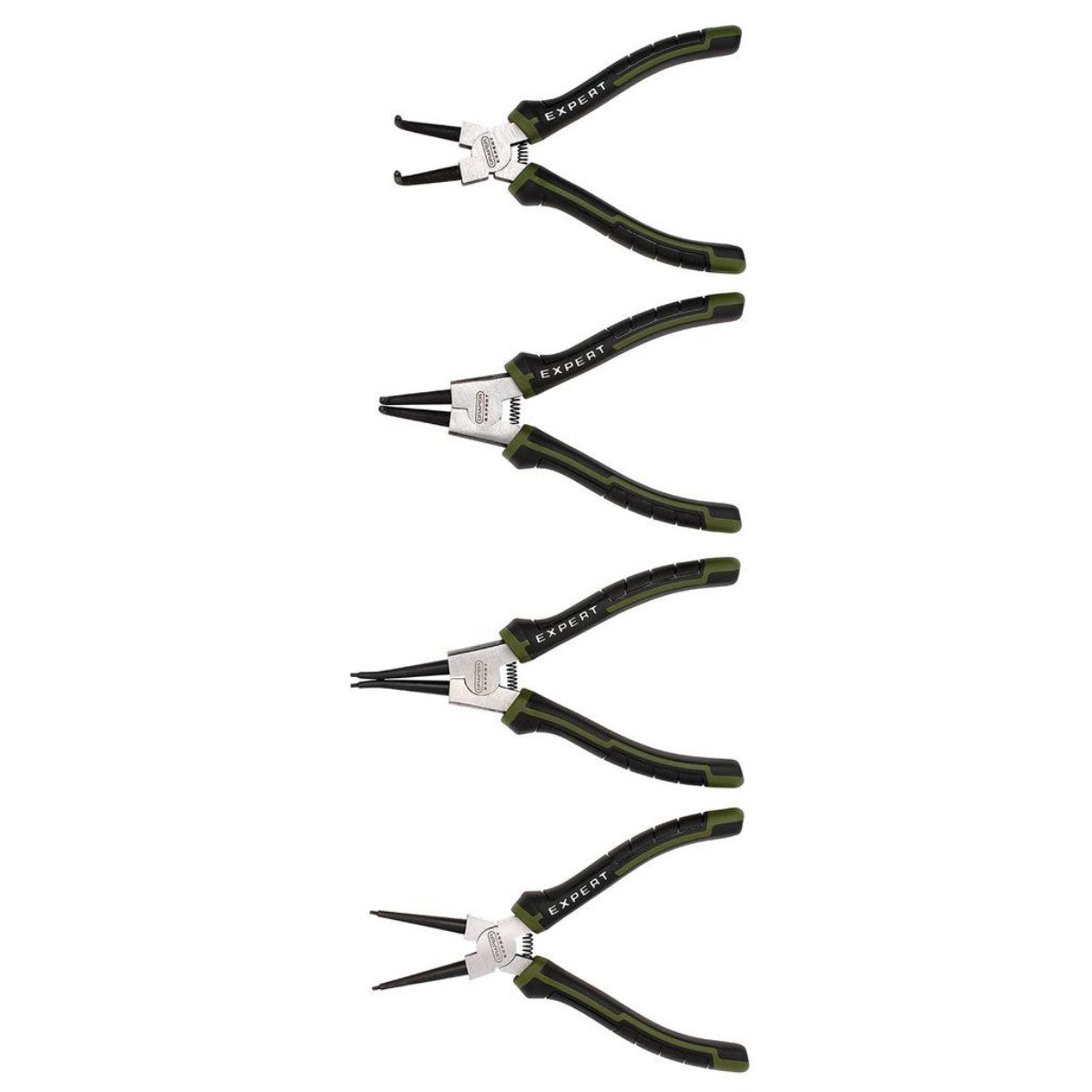 Draper Expert Circlip Pliers Set in EVA Foam Tray, 180mm (4 Piece) 09930