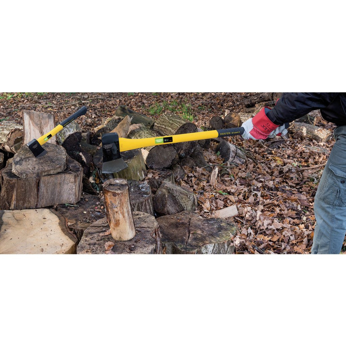 Draper Expert Felling Axe with Fibreglass Shaft, 1.6kg 09942