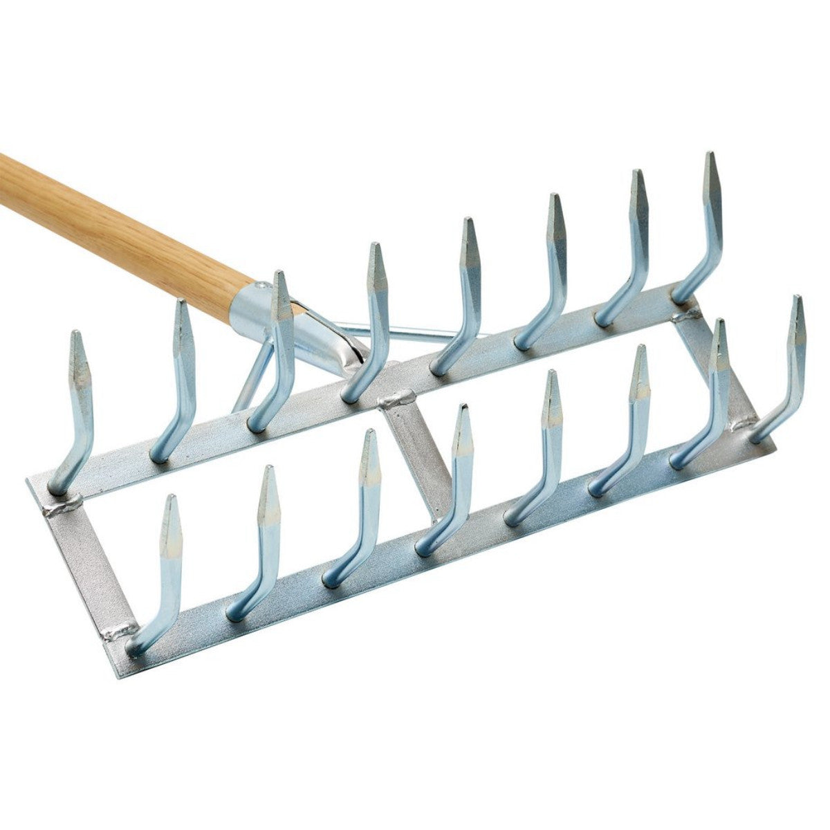 Draper Long Handled Steel Harrow Rake and Scarifier 09994