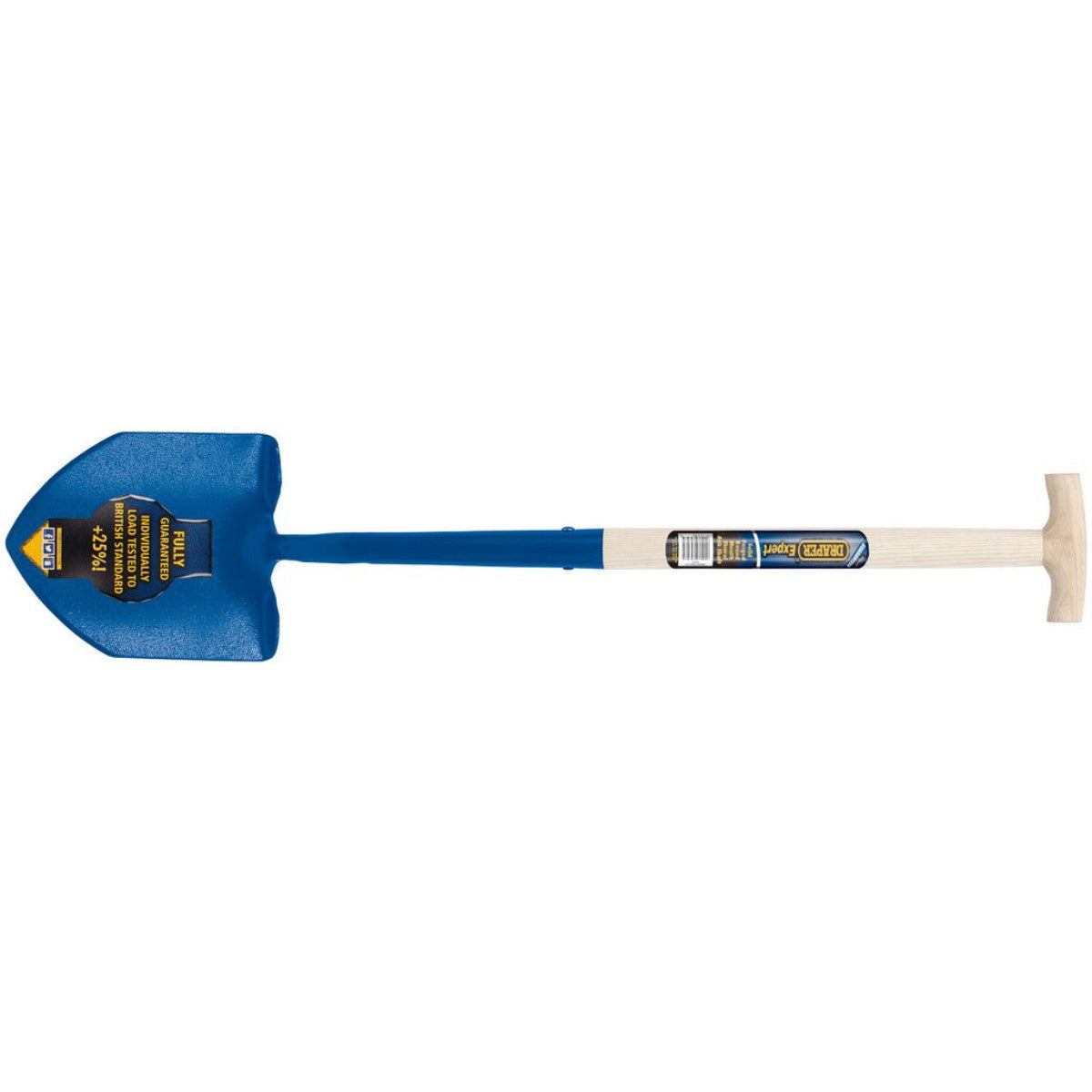 Draper Expert Contractors Round Mouth Shovel with Ash Shaft and T-Handle 10874