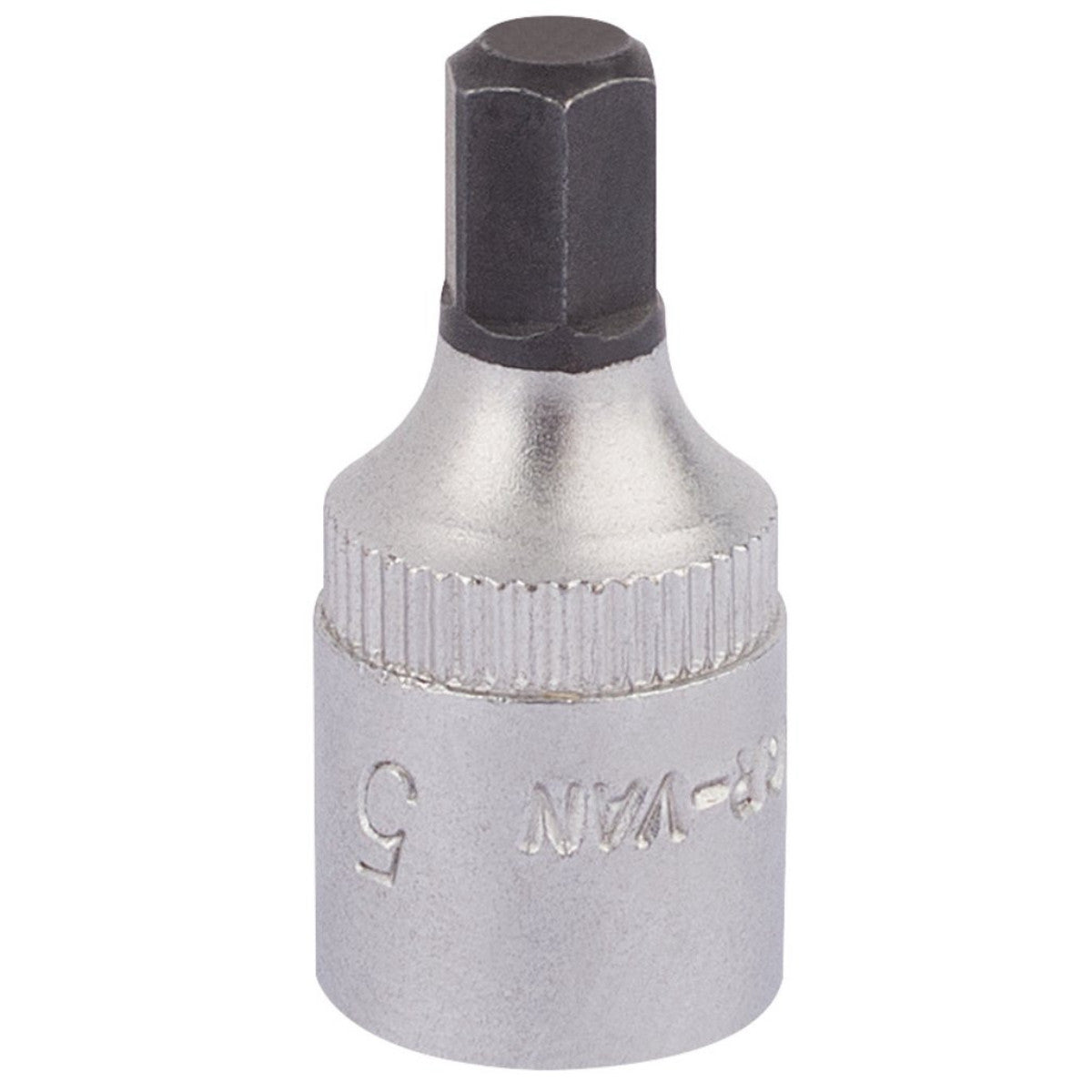 Elora Hexagon Screwdriver Socket, 1/4" Sq. Dr., 5mm 11126