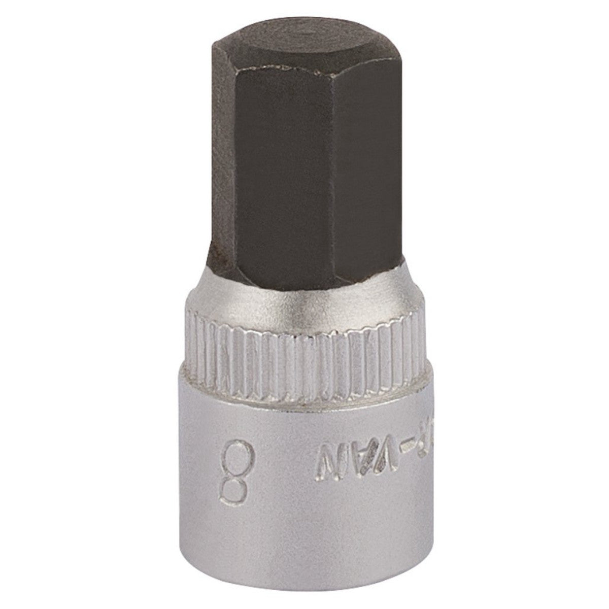 Elora Hexagon Screwdriver Socket, 1/4" Sq. Dr., 8mm 11128