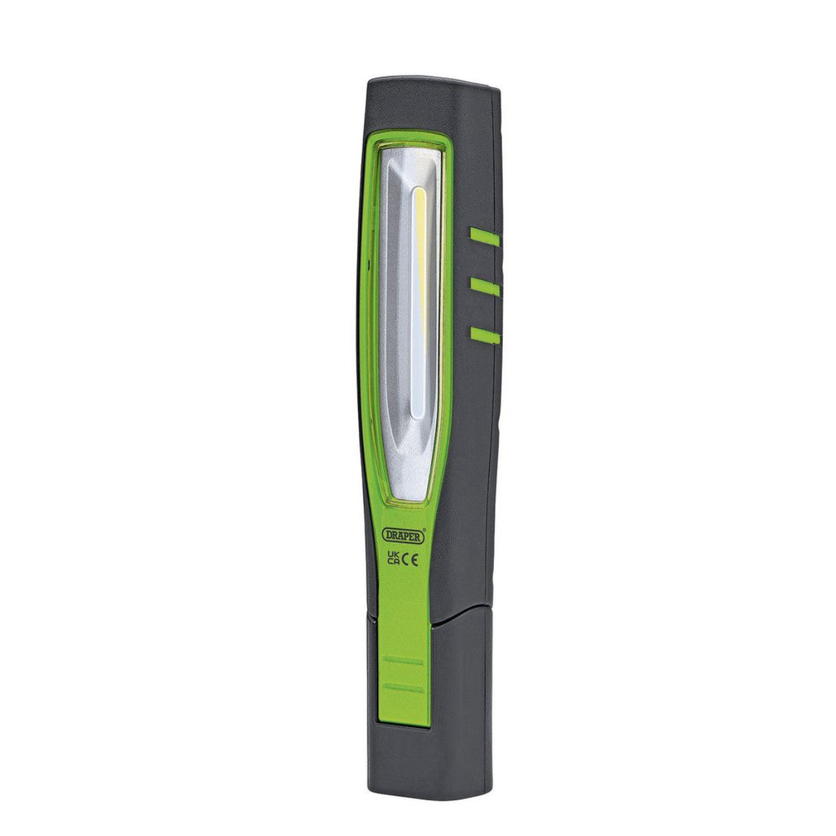Draper COB/SMD LED Rechargeable Inspection Lamp, 7W, 700 Lumens, Green, 1 x USB Cable Supplied 11759