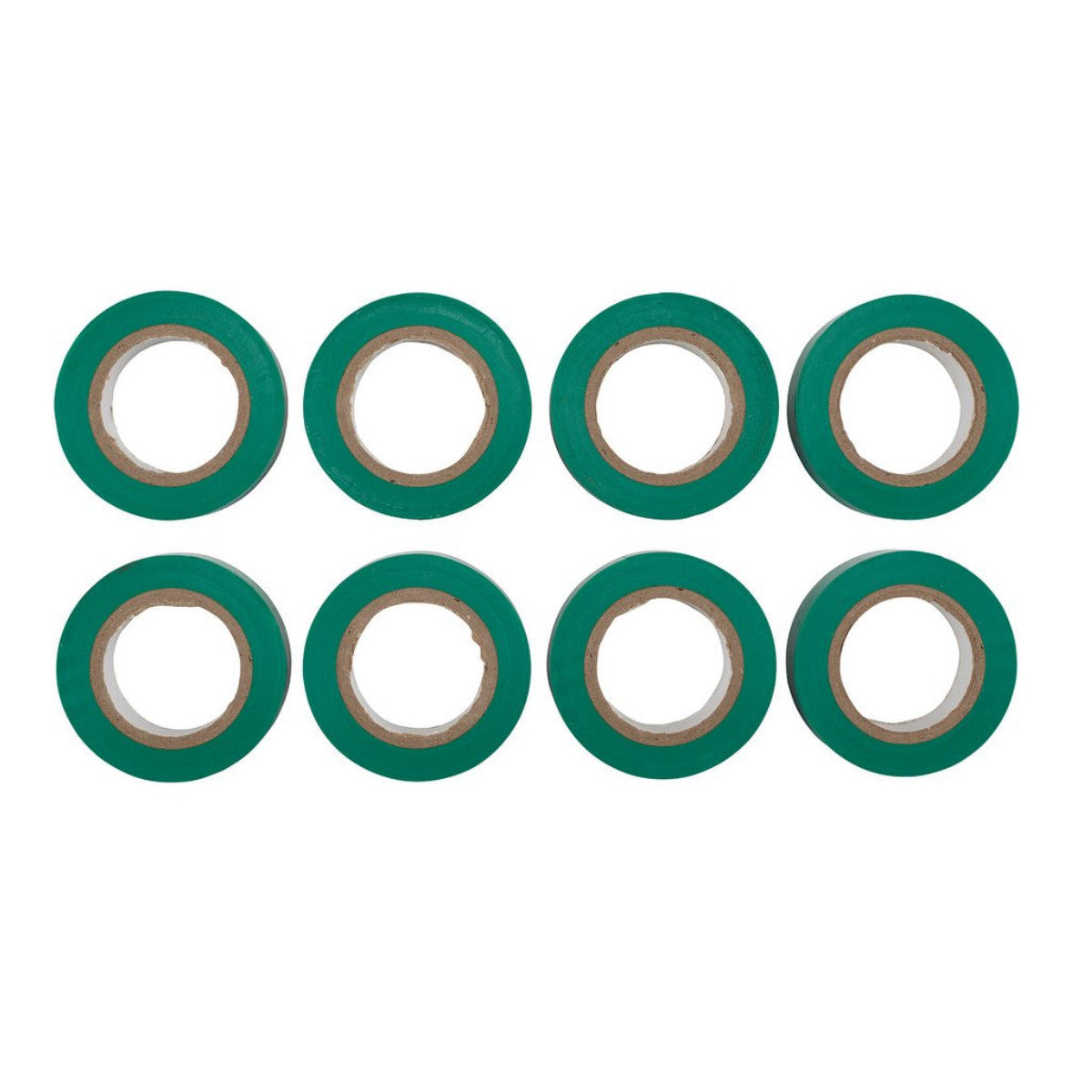 Draper Expert Insulation Tape to BSEN60454/Type2, 10m x 19mm, Green (Pack of 8) 11914