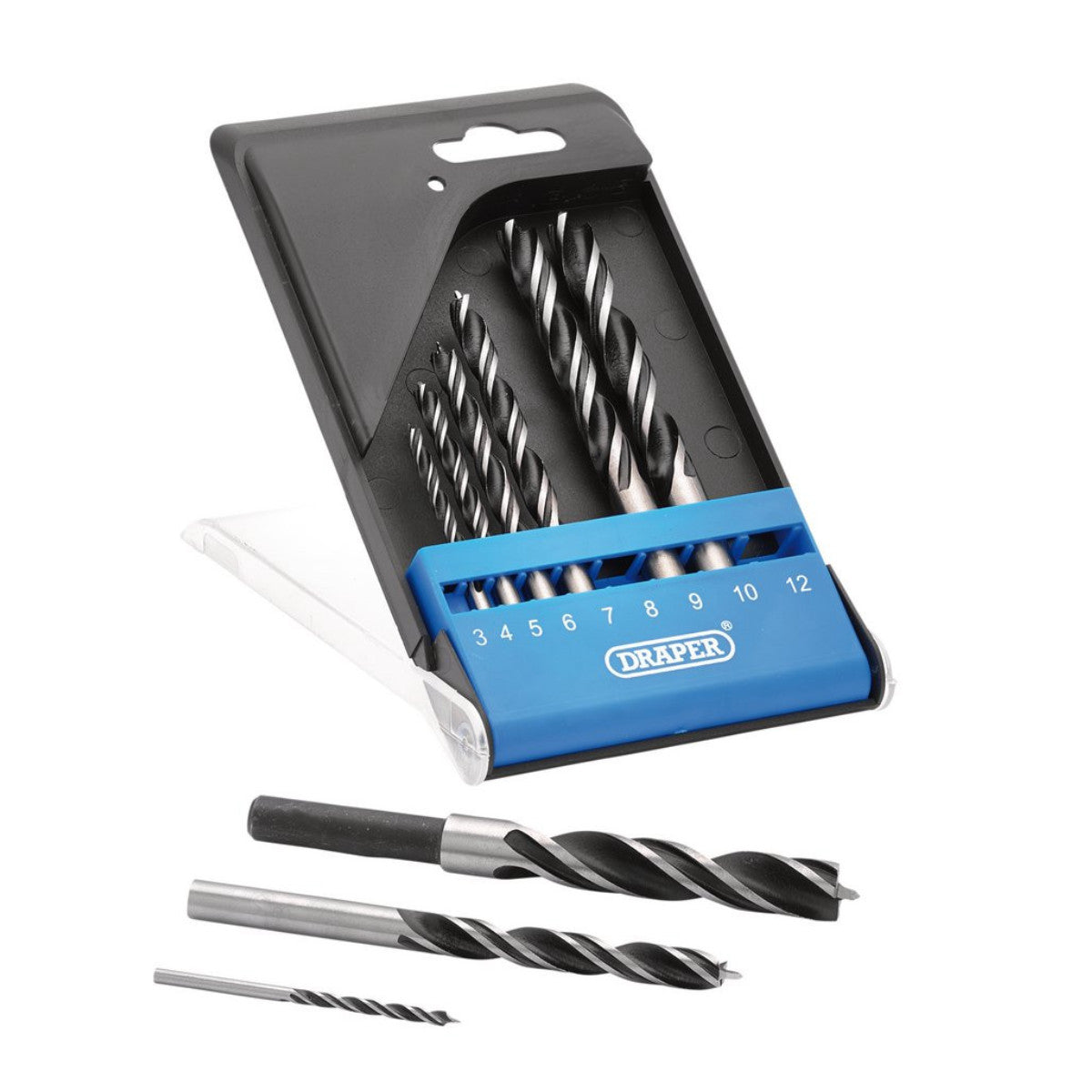 Draper Brad Point Drill Bit Set (9 Piece) 12426
