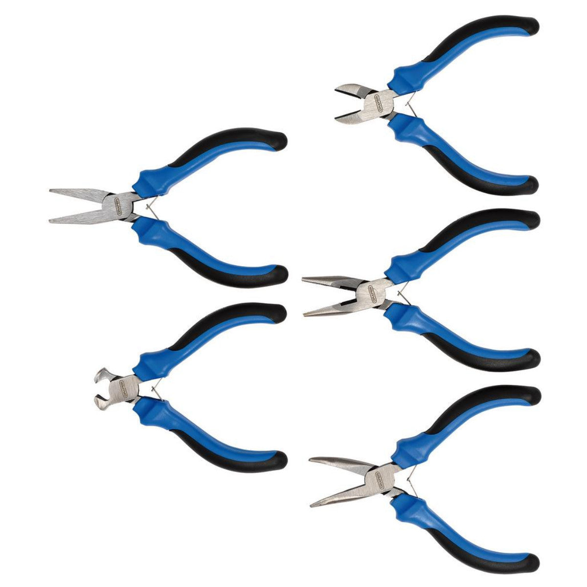 Draper Soft Grip Mini Pliers Set (5 Piece) 12544