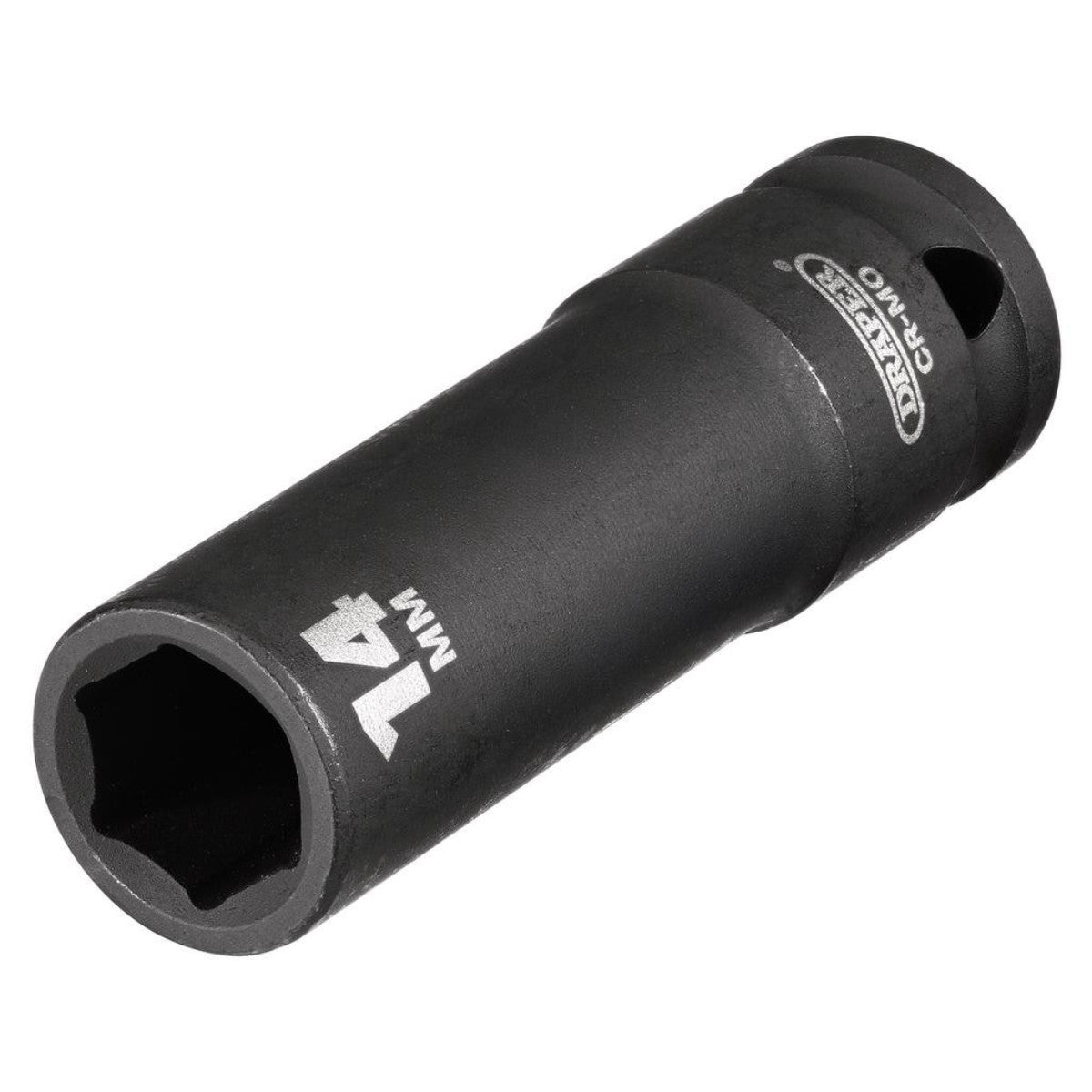 Draper Expert HI-TORQ Deep Impact Socket, 1/2" Sq. Dr., 14mm 12741