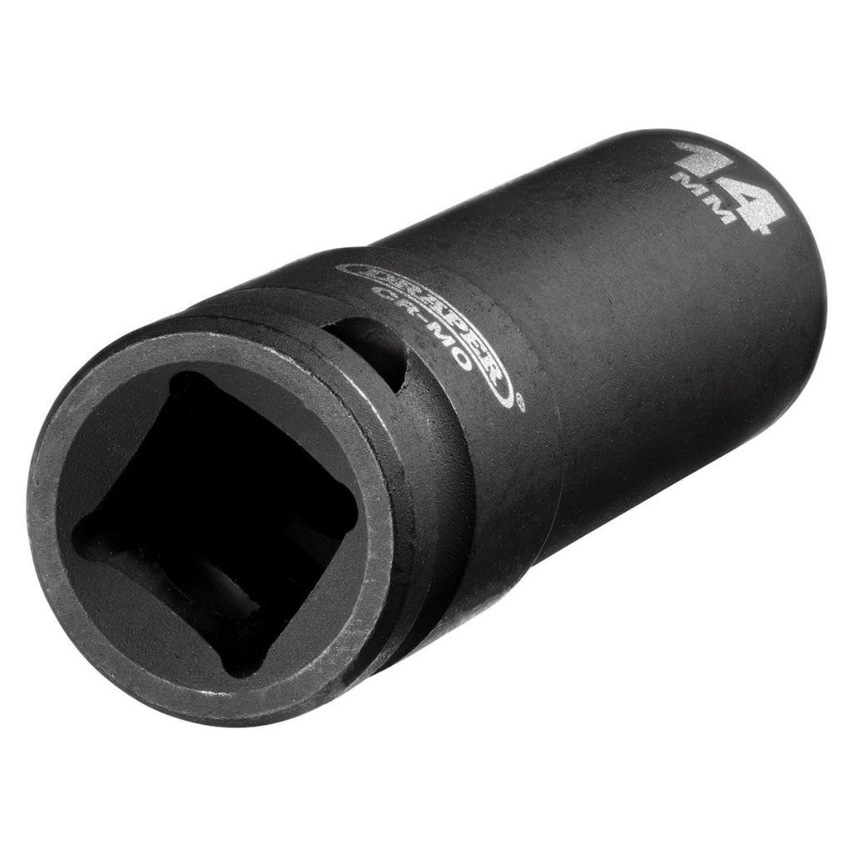 Draper Expert HI-TORQ Deep Impact Socket, 1/2" Sq. Dr., 14mm 12741