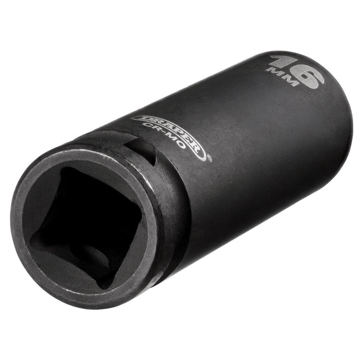 Draper HI-TORQ Deep Impact Socket, 1/2" Sq. Dr., 16mm 12742