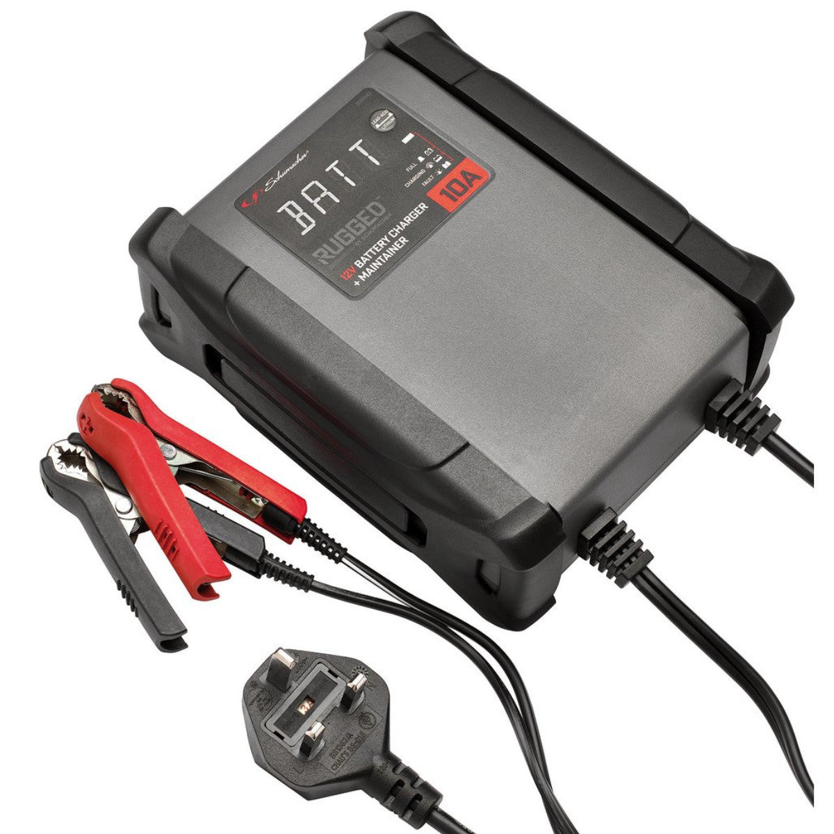 Schumacher Rugged SPX460, 10A, 12V Battery Charger and Maintainer 13101