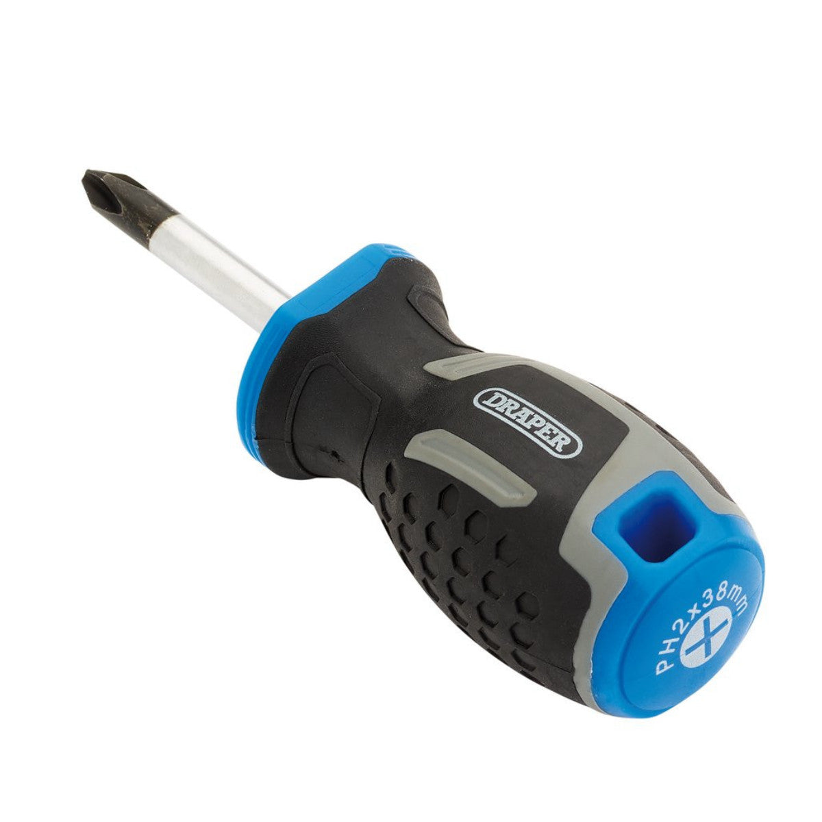 Draper Phillips Soft Grip Screwdriver, PH2 x 38mm 13357