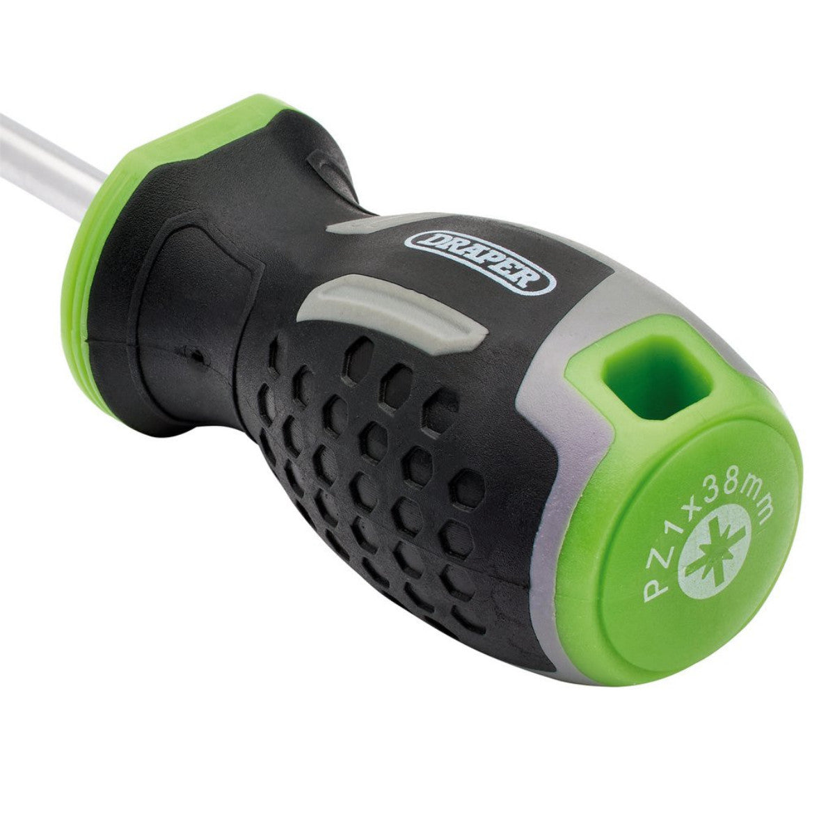 Draper Pozi Soft Grip Screwdriver, PZ1 x 38mm 13367