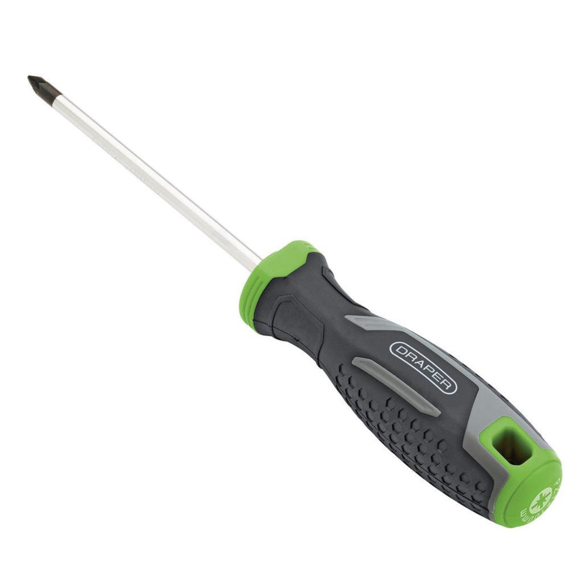 Draper Pozi Soft Grip Screwdriver, PZ1 x 100mm 13370