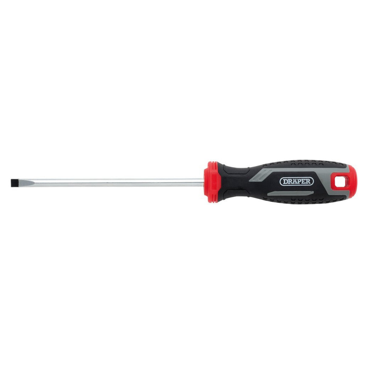 Draper Slotted Parallel Soft Grip Screwdriver, SL5.5 x 125mm 13389