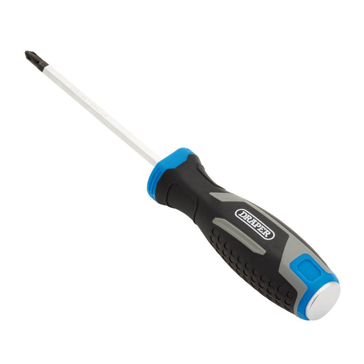 Draper Pound Thru Phillips Soft Grip Screwdriver, PH1 x 100mm 13443