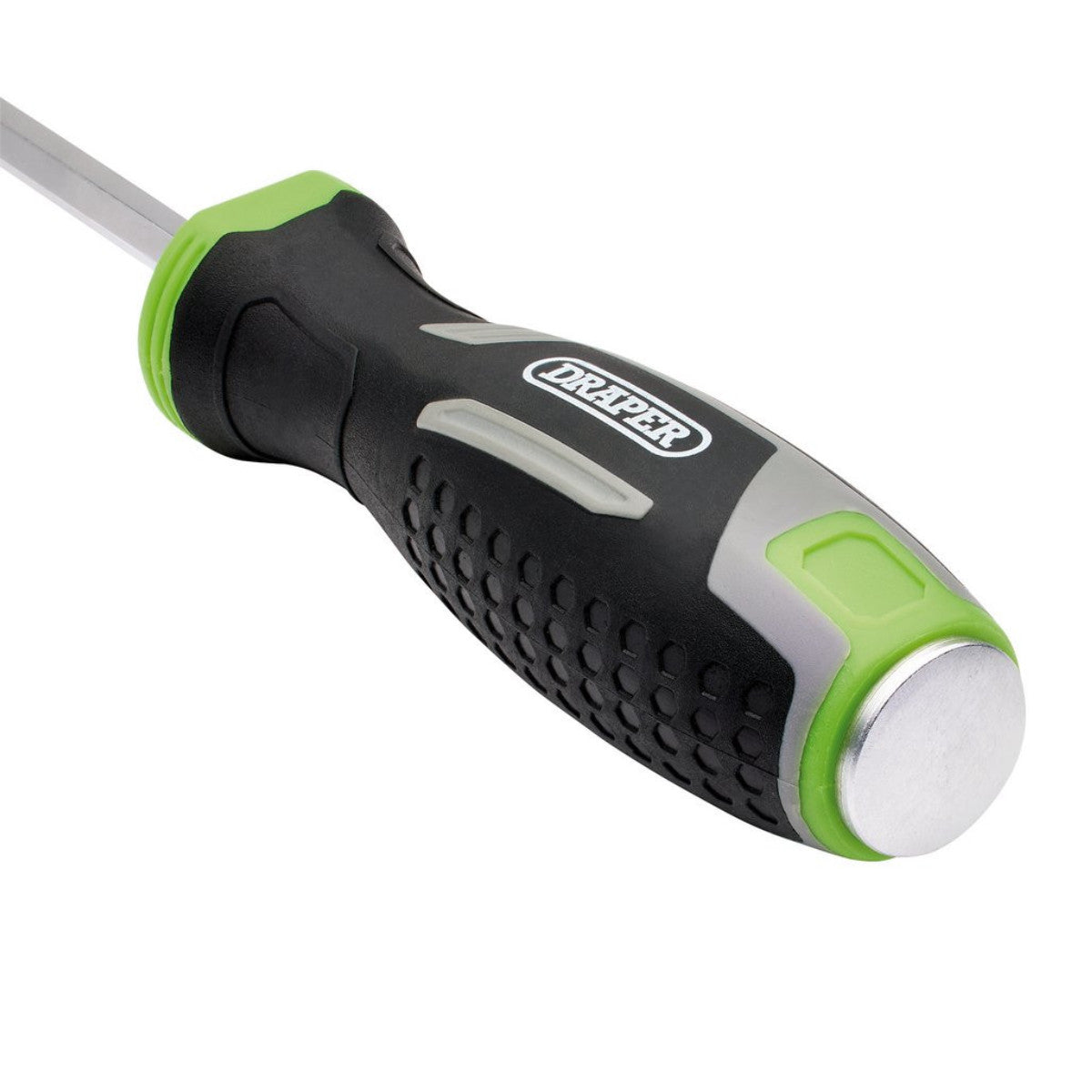 Draper Pound Thru Pozi Soft Grip Screwdriver, PZ2 x 125mm 13452
