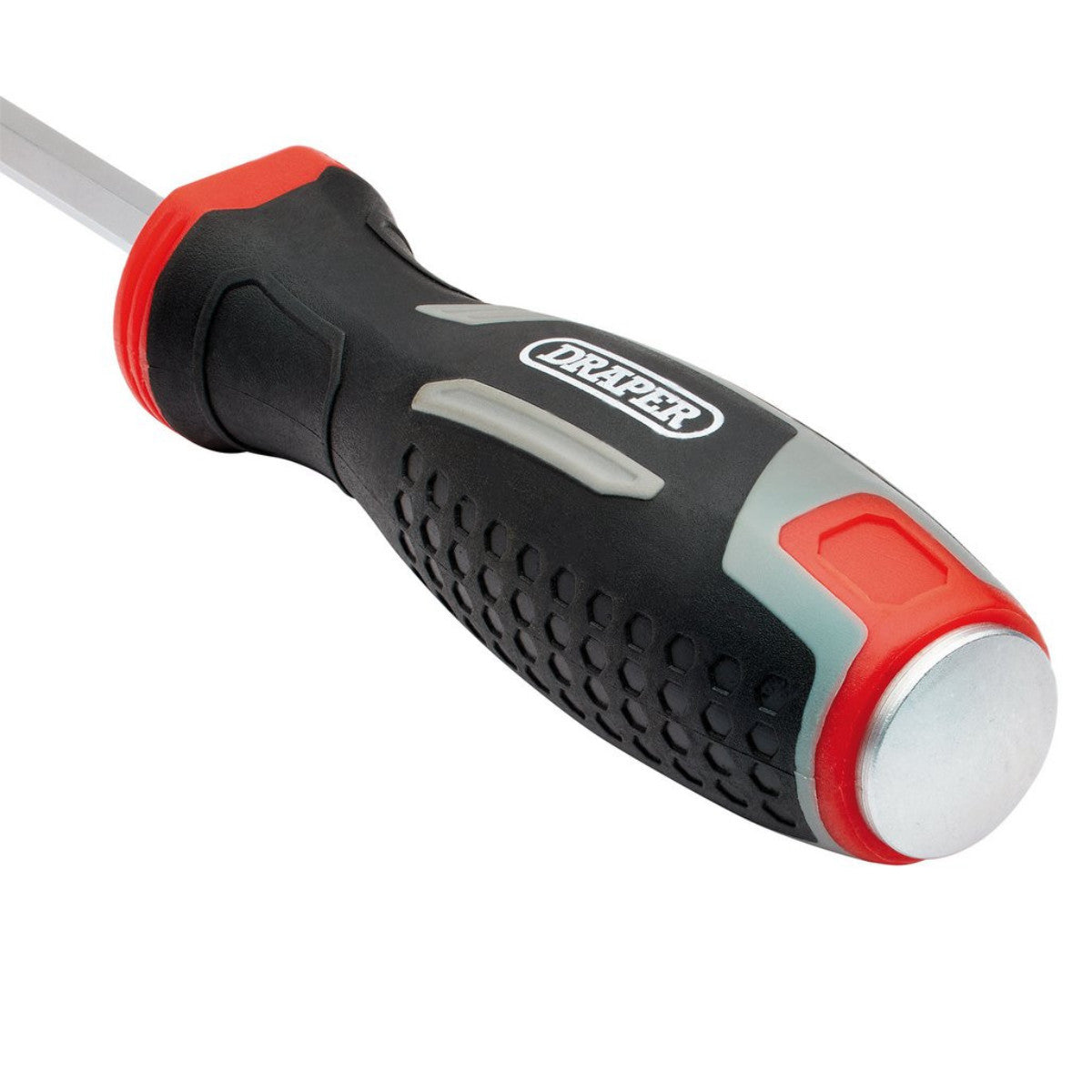 Draper Pound Thru Slotted Soft Grip Screwdriver, SL6.5 x 150mm 13464
