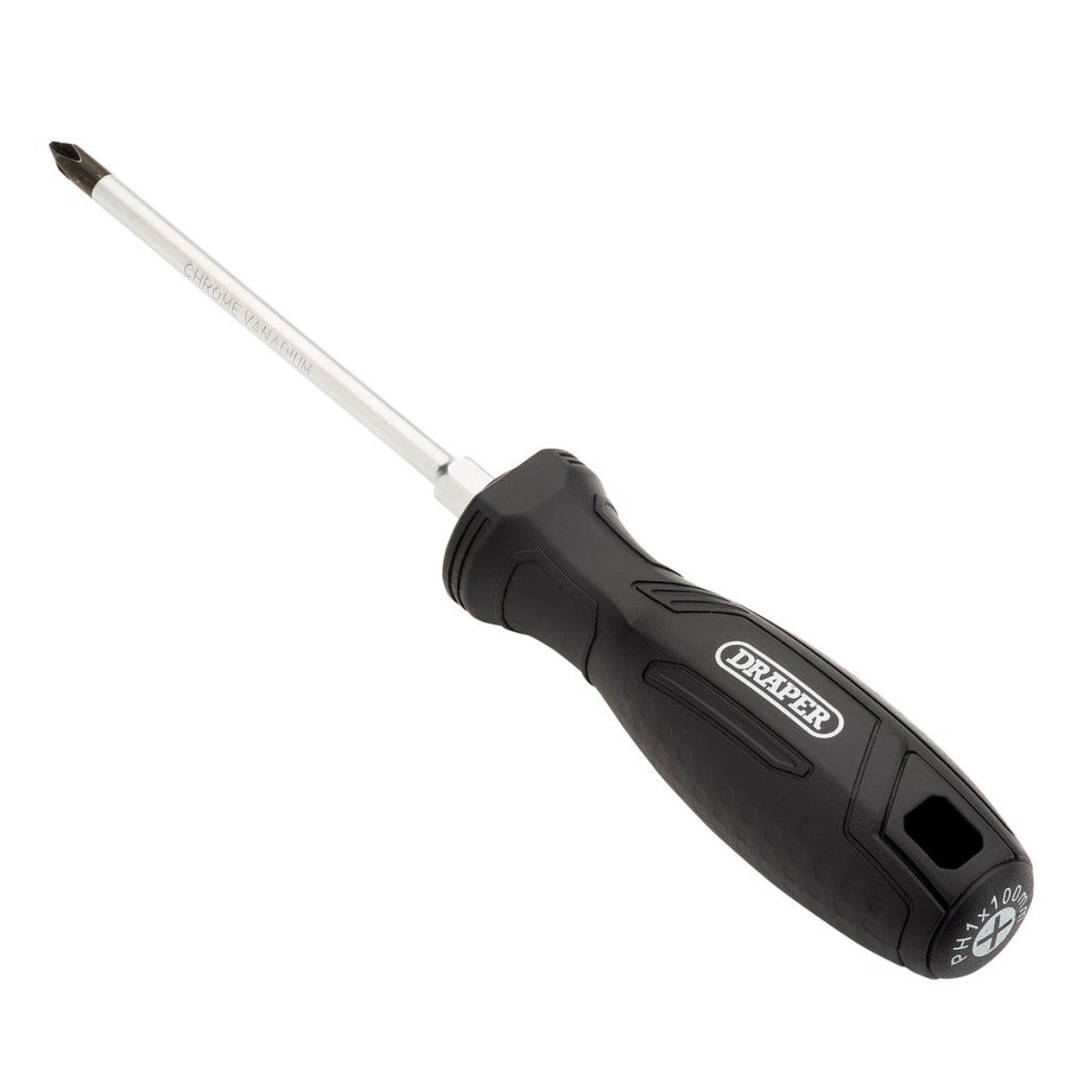 Draper Phillips Hard Grip Screwdriver, PH1 x 100mm 13492